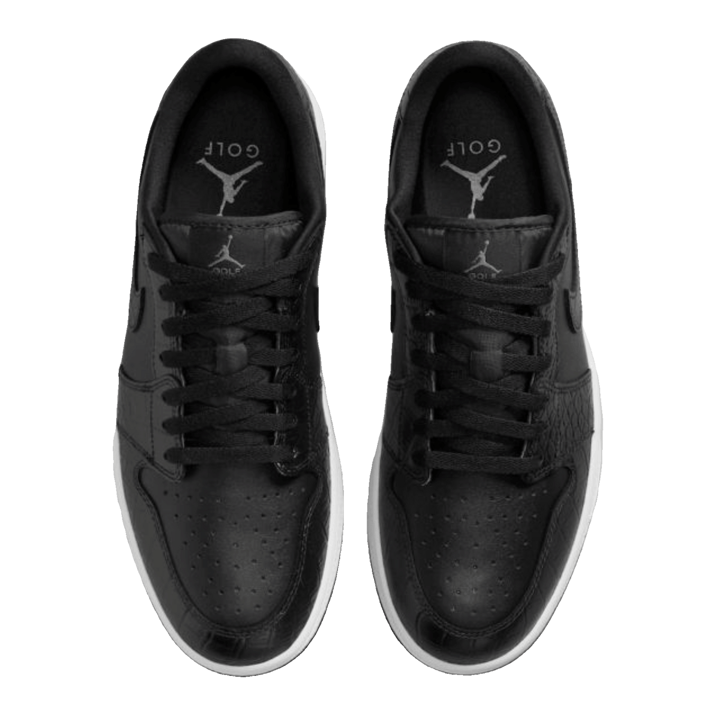 Nike Air Jordan 1 Retro Low Golf Black Croc Oben