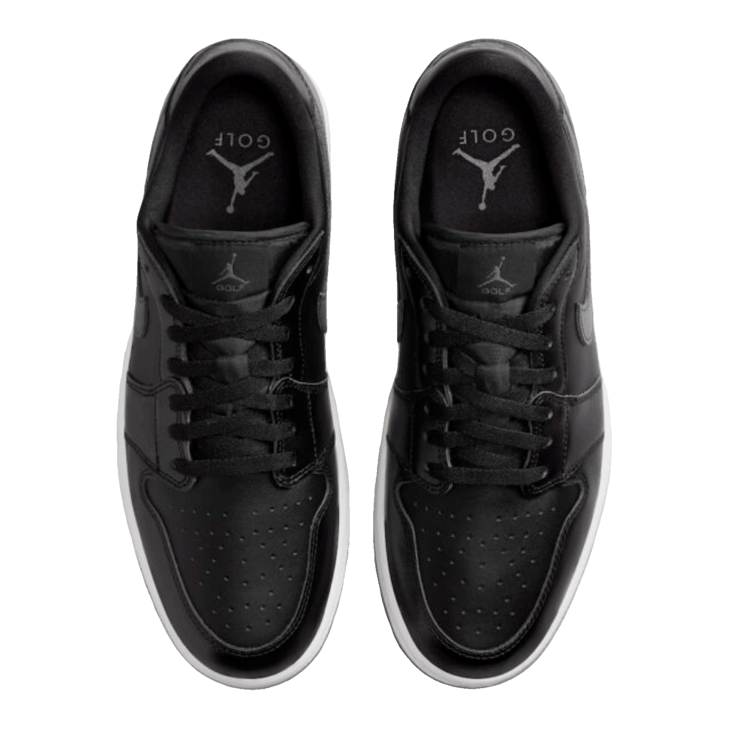 Nike Air Jordan 1 Retro Low Golf Black Gum Oben