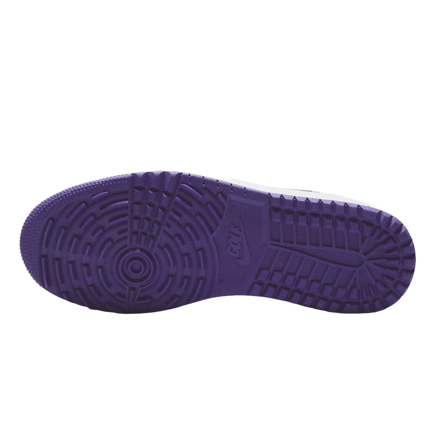 Nike Air Jordan 1 Retro Low Golf Court Purple Sohle
