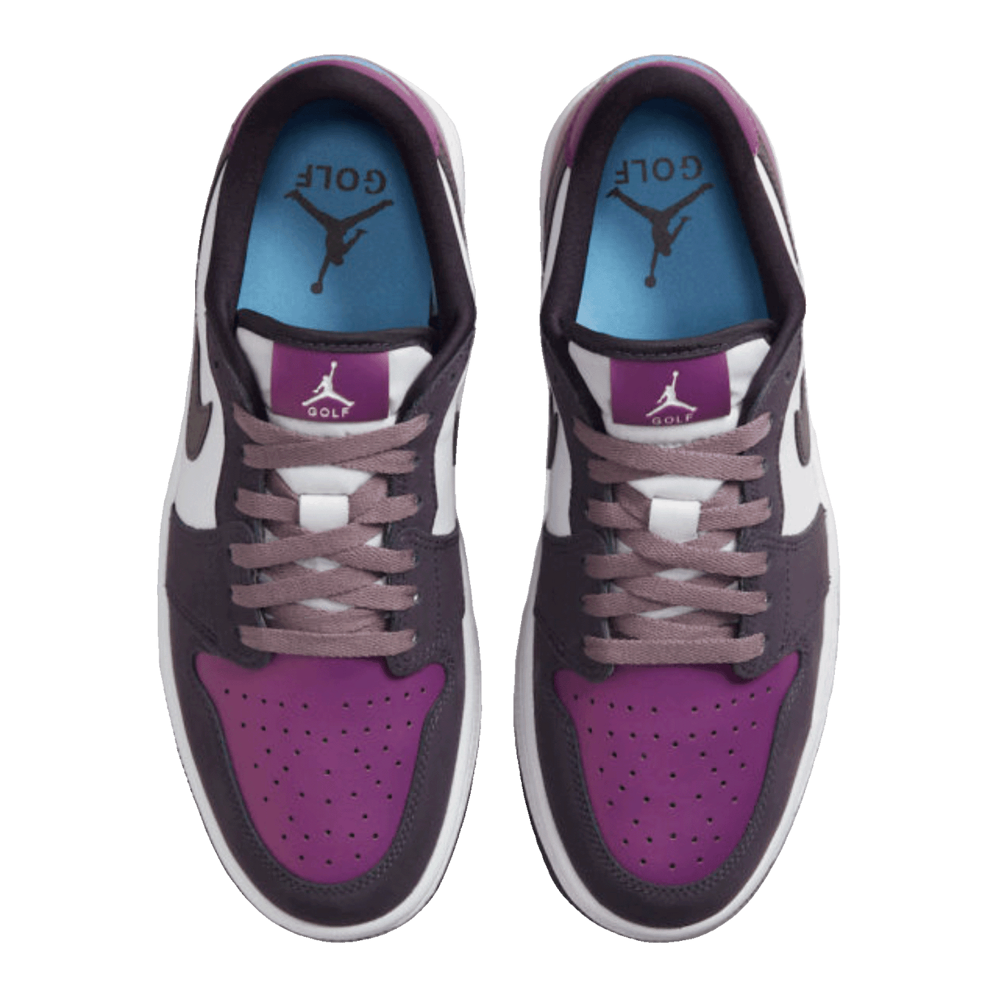 Nike Air Jordan 1 Retro Low Golf NRG Purple Smoke Oben