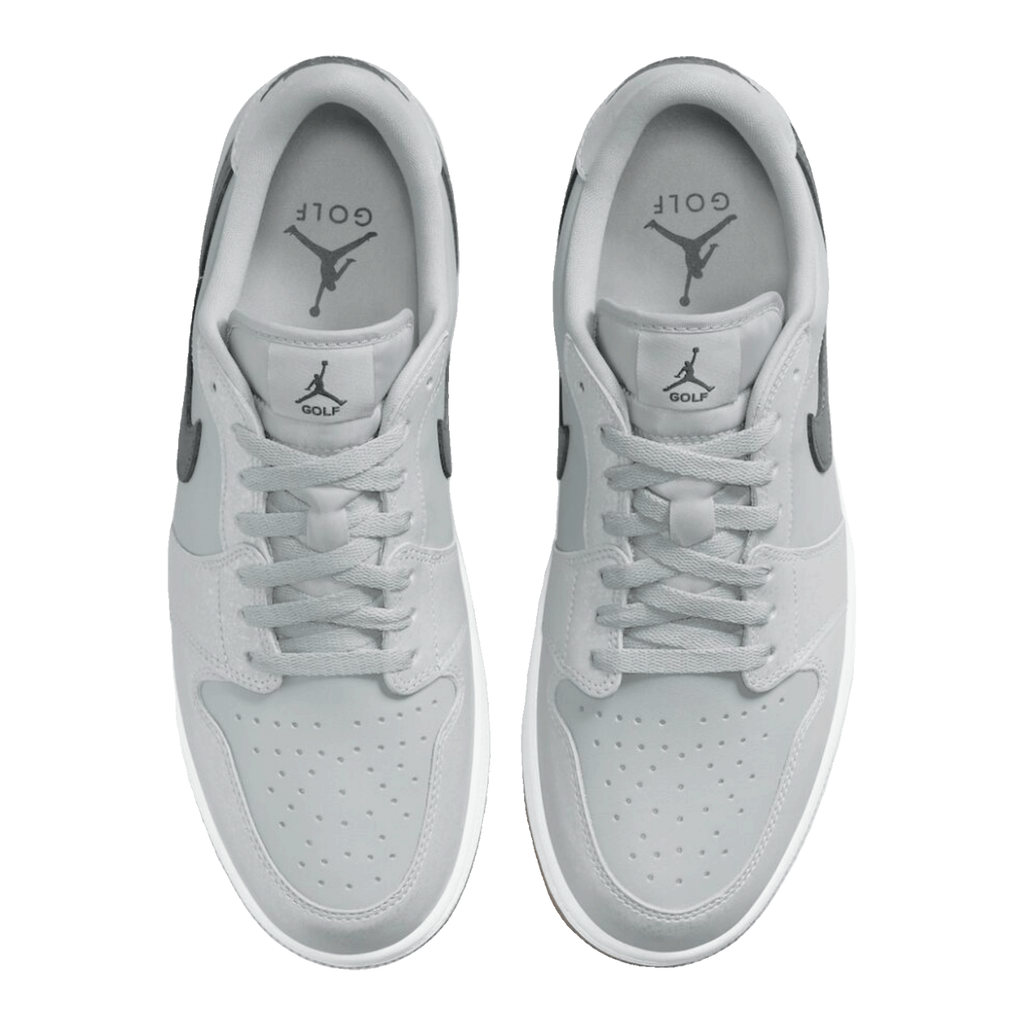 Nike Air Jordan 1 Retro Low Golf Wolf Grey Gum Oben