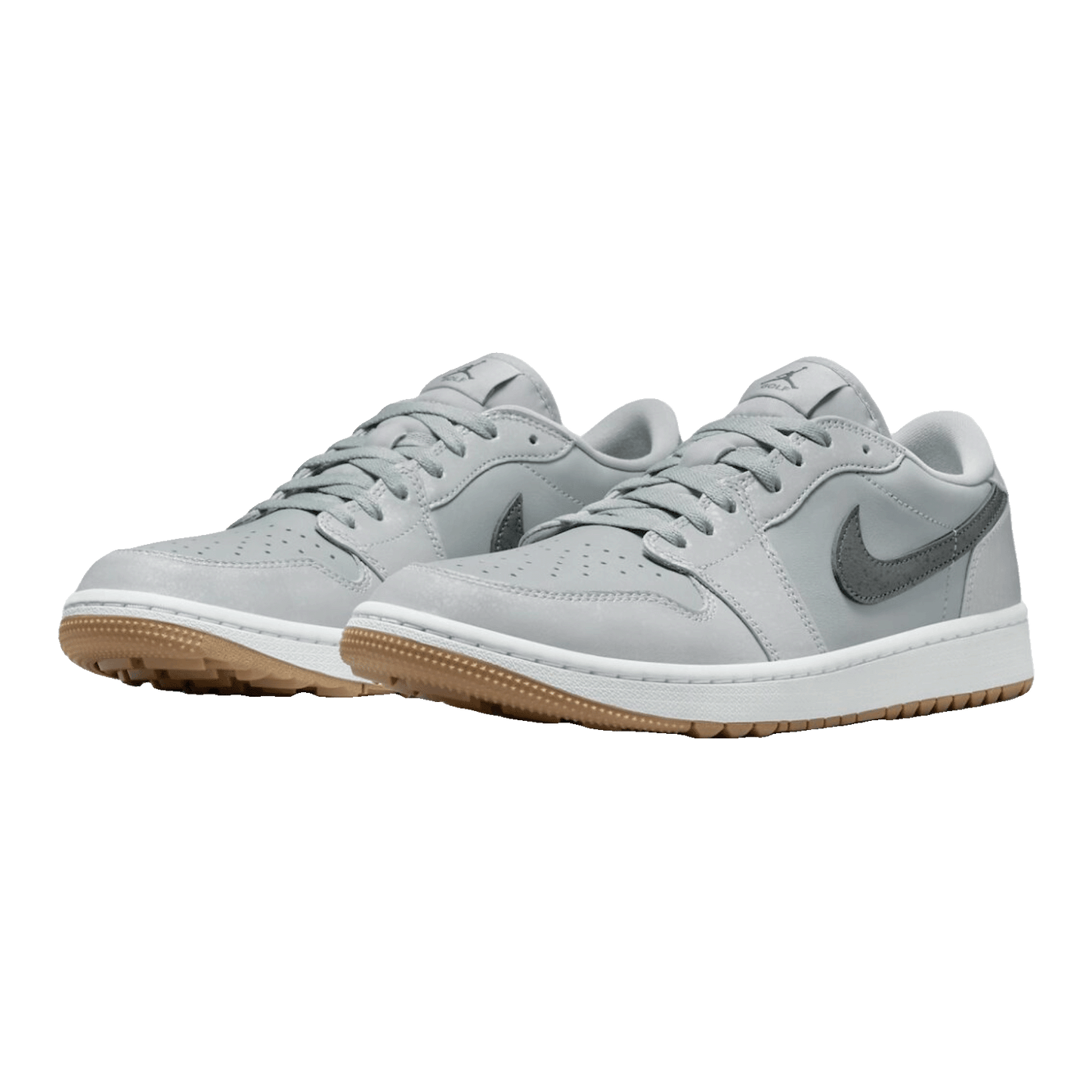 Nike Air Jordan 1 Retro Low Golf Wolf Grey Gum Side