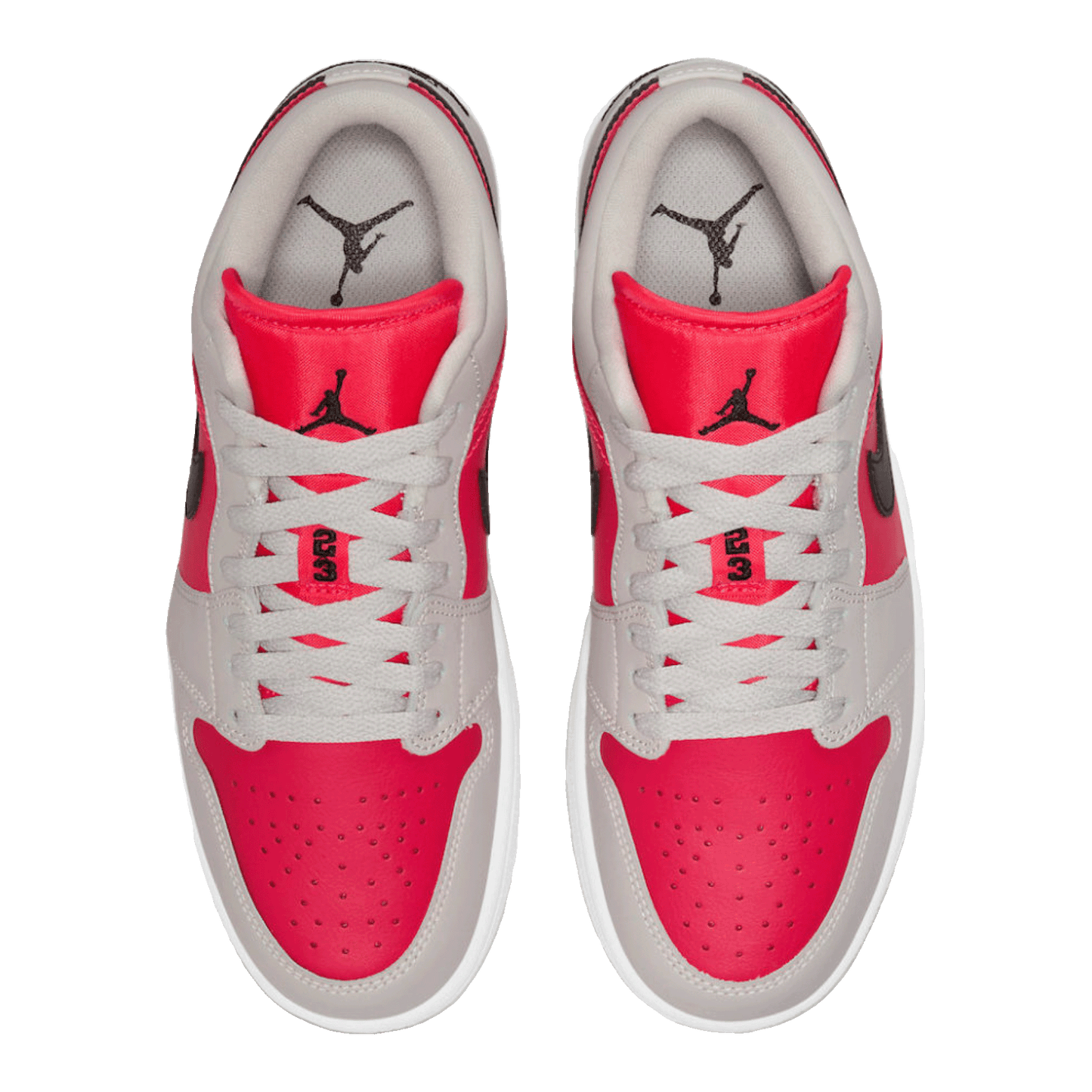Nike Air Jordan 1 Retro Low Light Iron Ore Siren Red (W) Oben