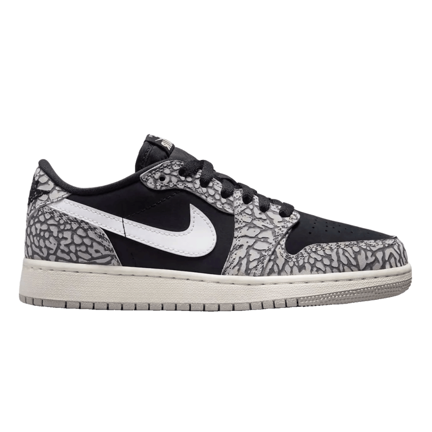Nike Air Jordan 1 Retro Low OG Black Cement (GS)