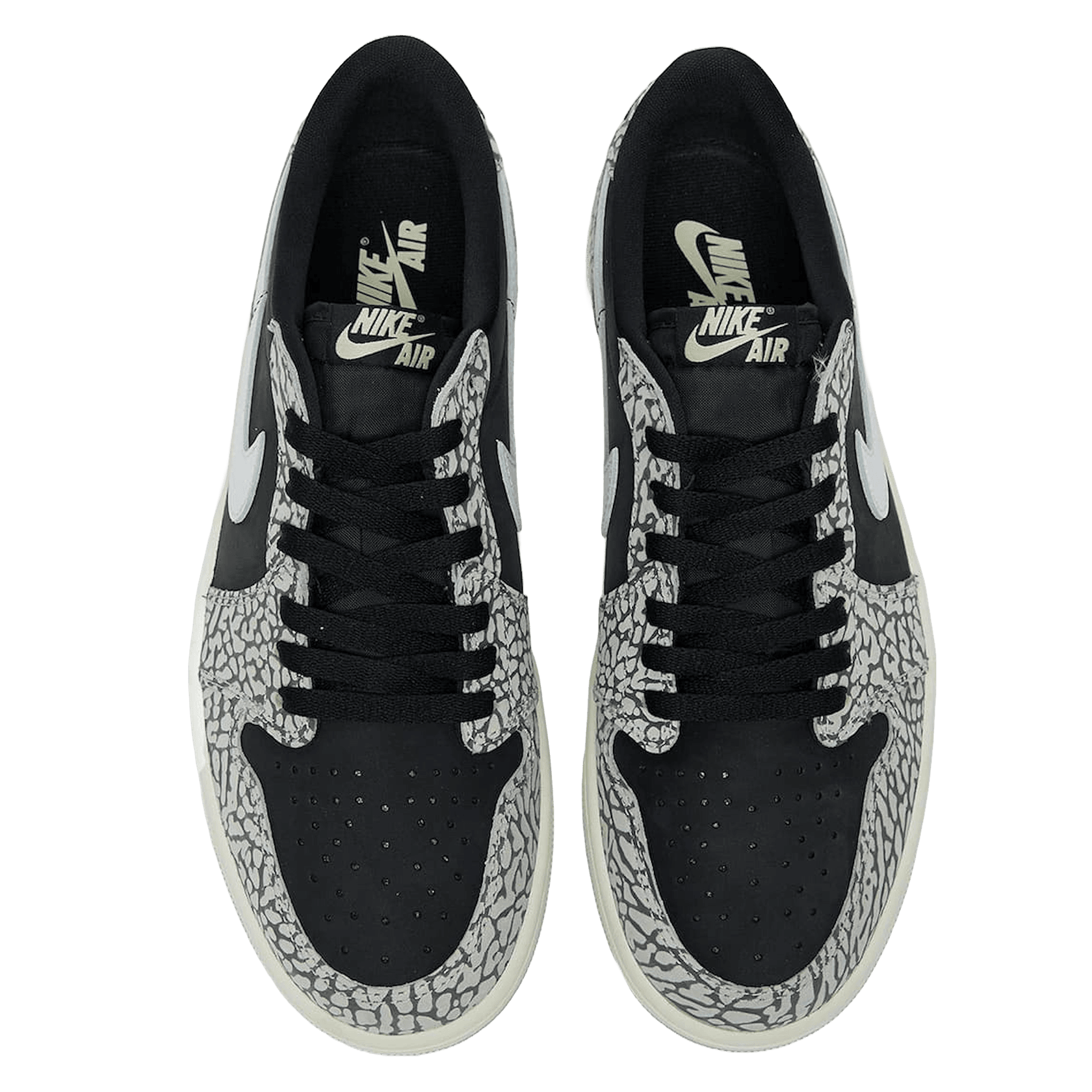 Nike Air Jordan 1 Retro Low OG Black Cement Oben
