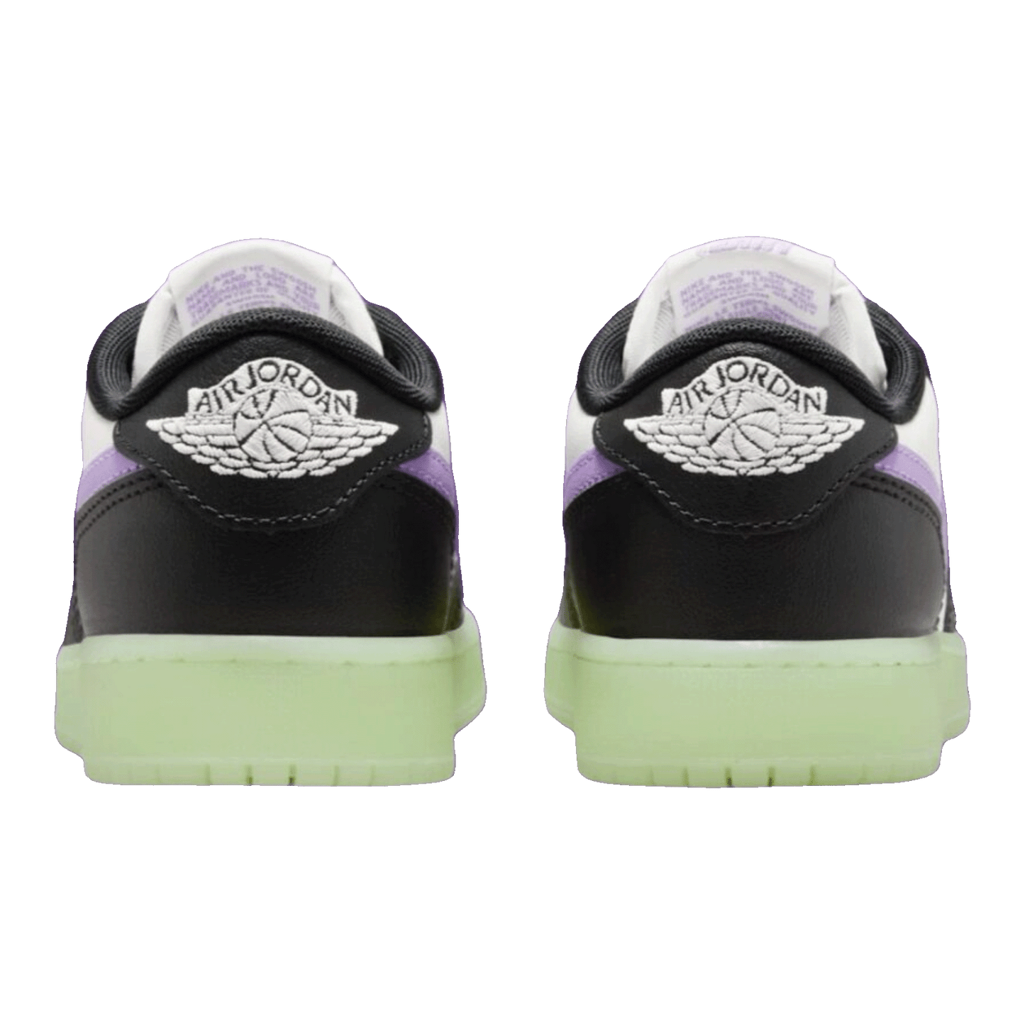 Nike Air Jordan 1 Retro Low OG Black Raspberry (GS) Back