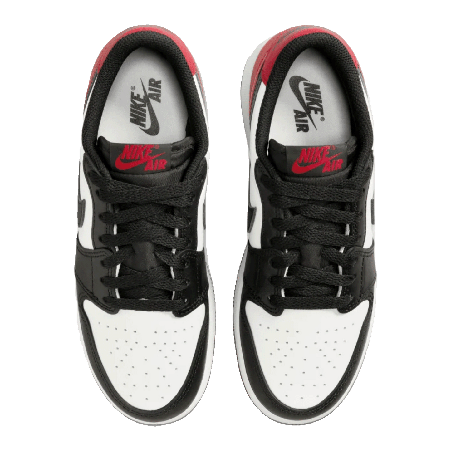 Nike Air Jordan 1 Retro Low OG Black Toe (2023) (GS) Oben