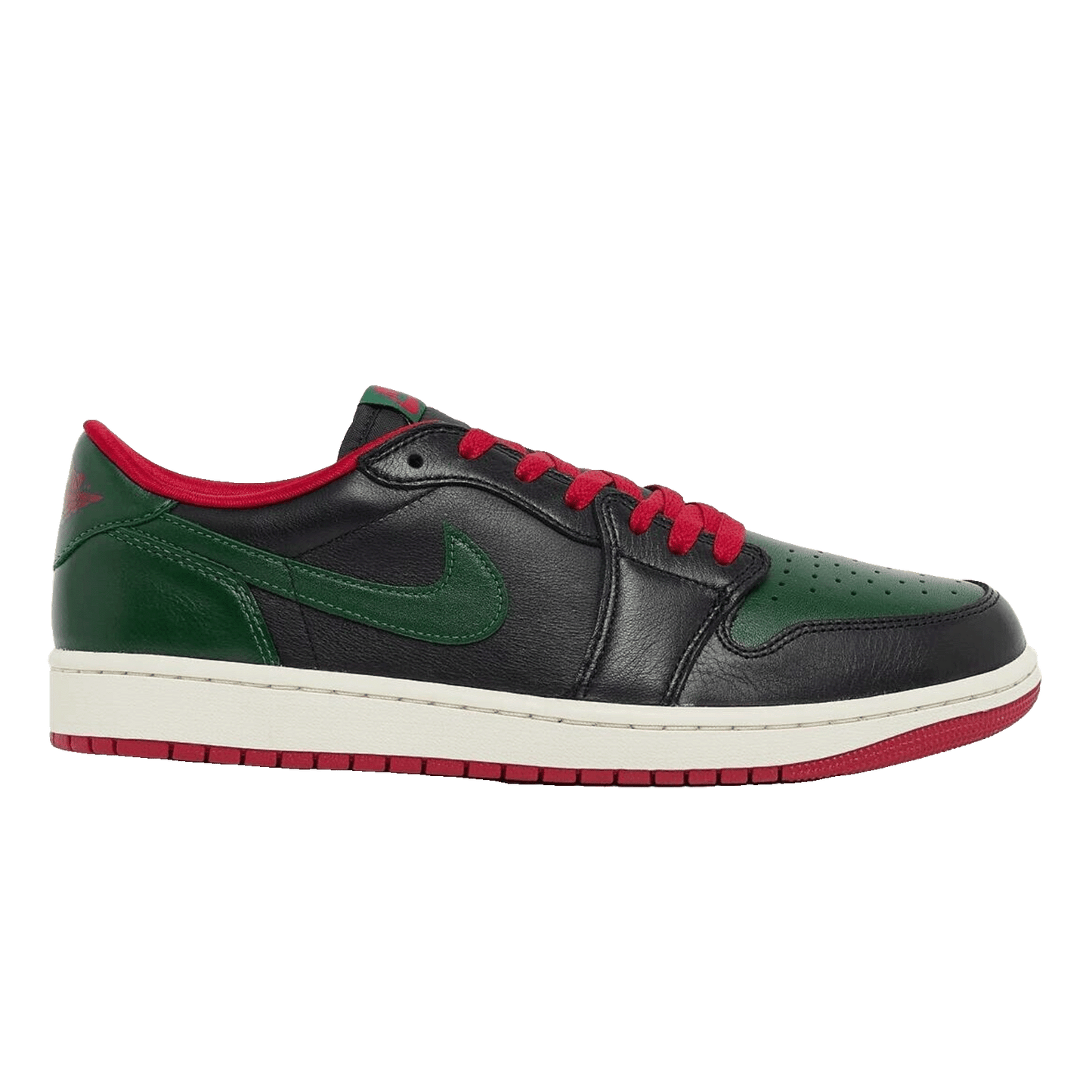 Nike Air Jordan 1 Retro Low OG Gorge Green Varsity Red (W)