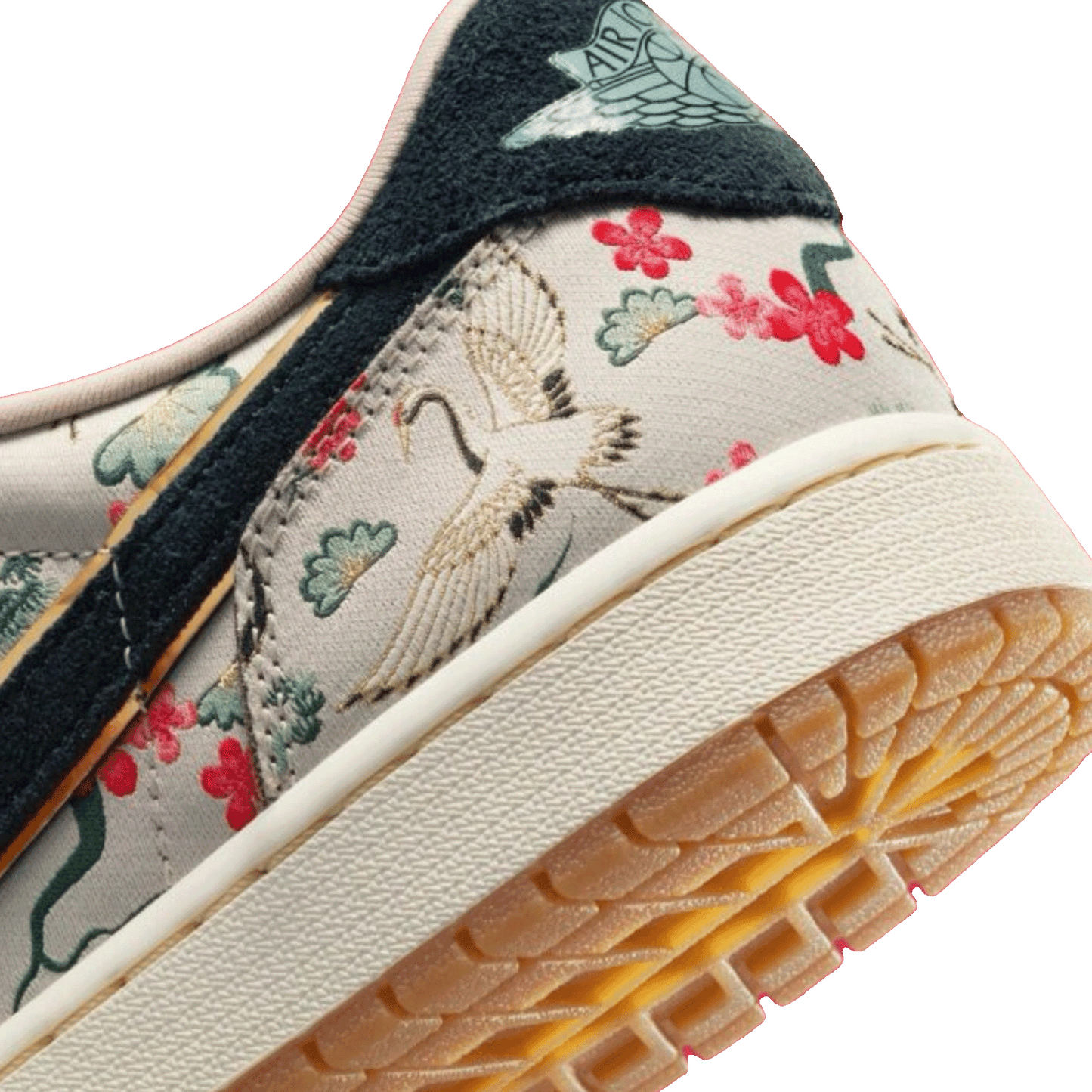 Nike Air Jordan 1 Retro Low OG Rui Hachimura Oatmeal Detail