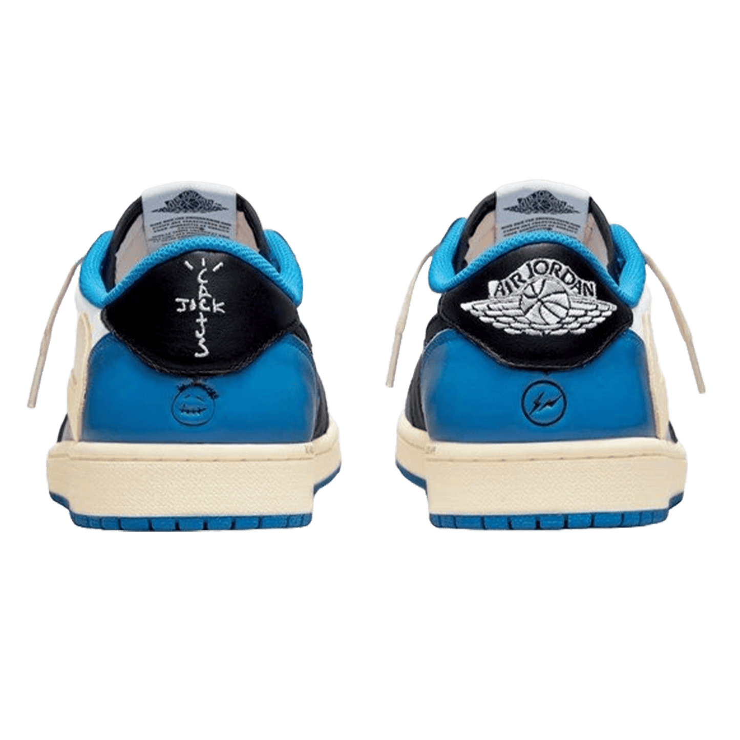Nike Air Jordan 1 Retro Low OG SP Fragment x Travis Scott Back