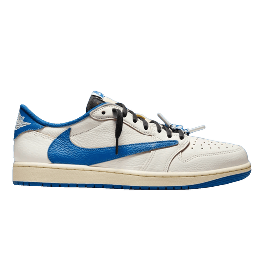 Nike Air Jordan 1 Retro Low OG SP Fragment x Travis Scott Sail Military Blue