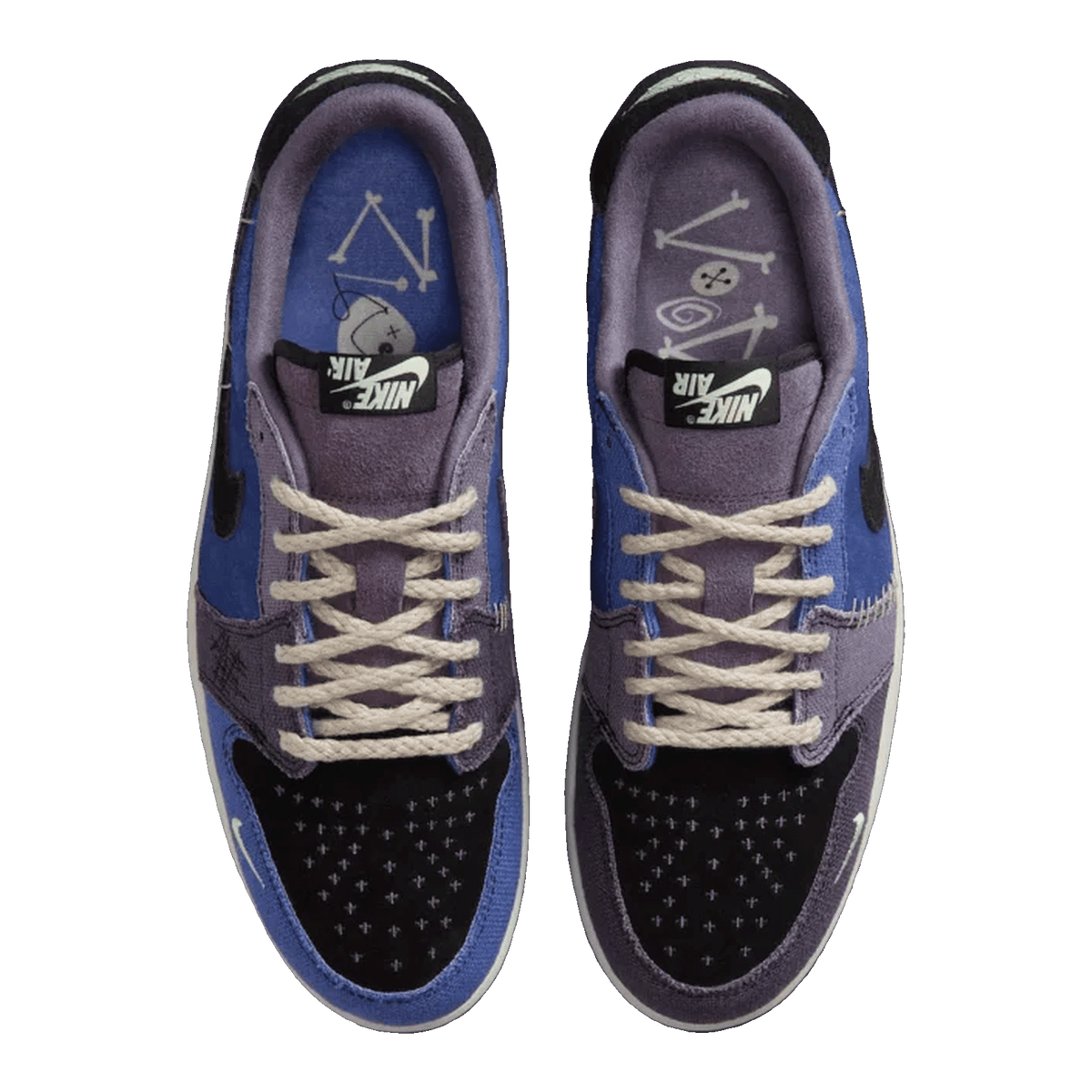 Nike Air Jordan 1 Retro Low OG Zion Williamson Voodoo Alternate Oben IH2309-500