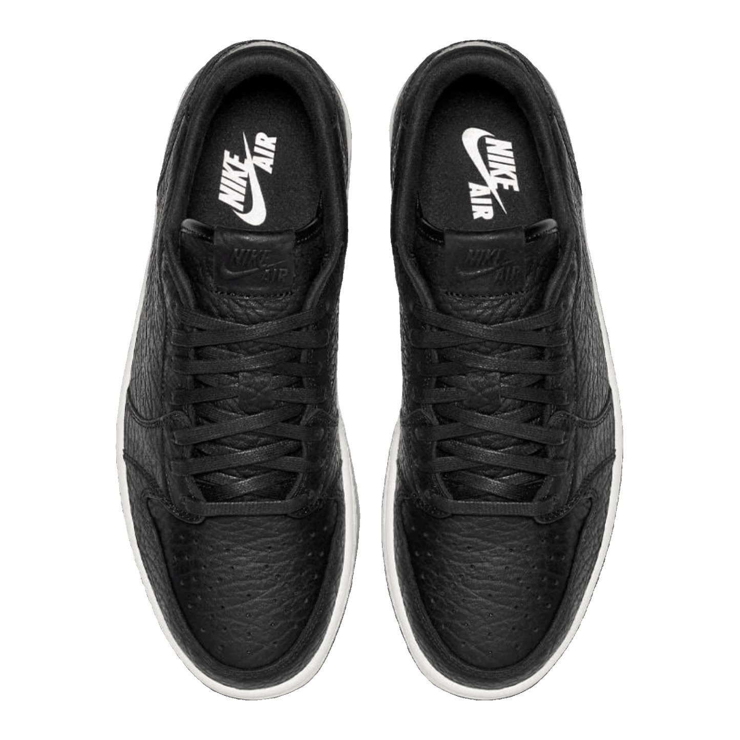 Nike Air Jordan 1 Retro Low Swooshless Black Oben