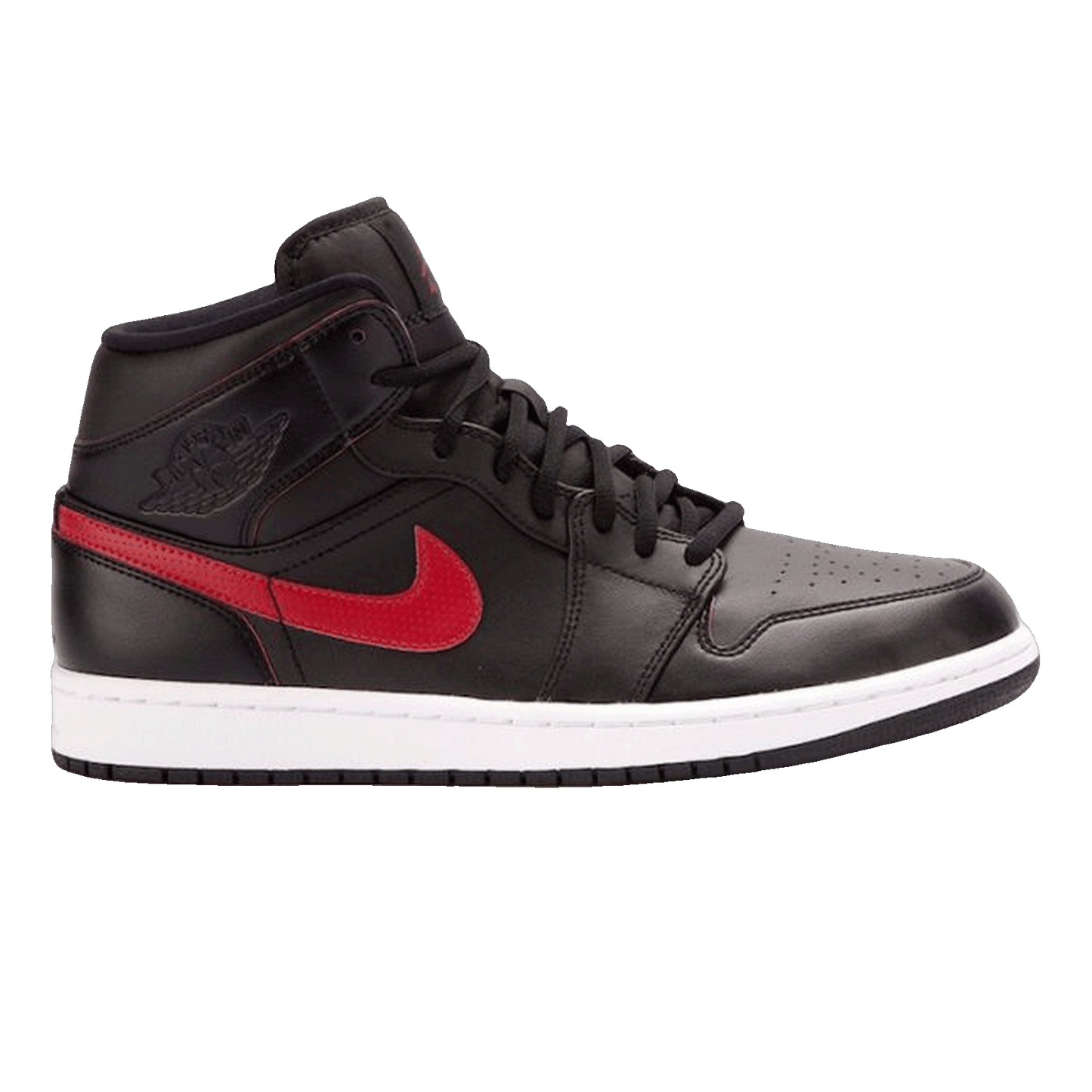 Nike Air Jordan 1 Retro Mid Black Team Red