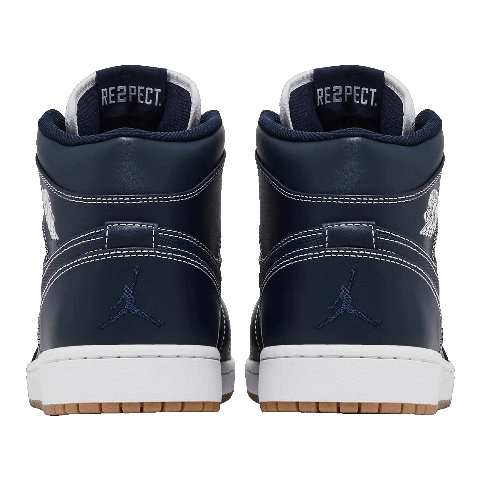 Nike Air Jordan 1 Retro Mid Derek Jeter RE2PECT Back