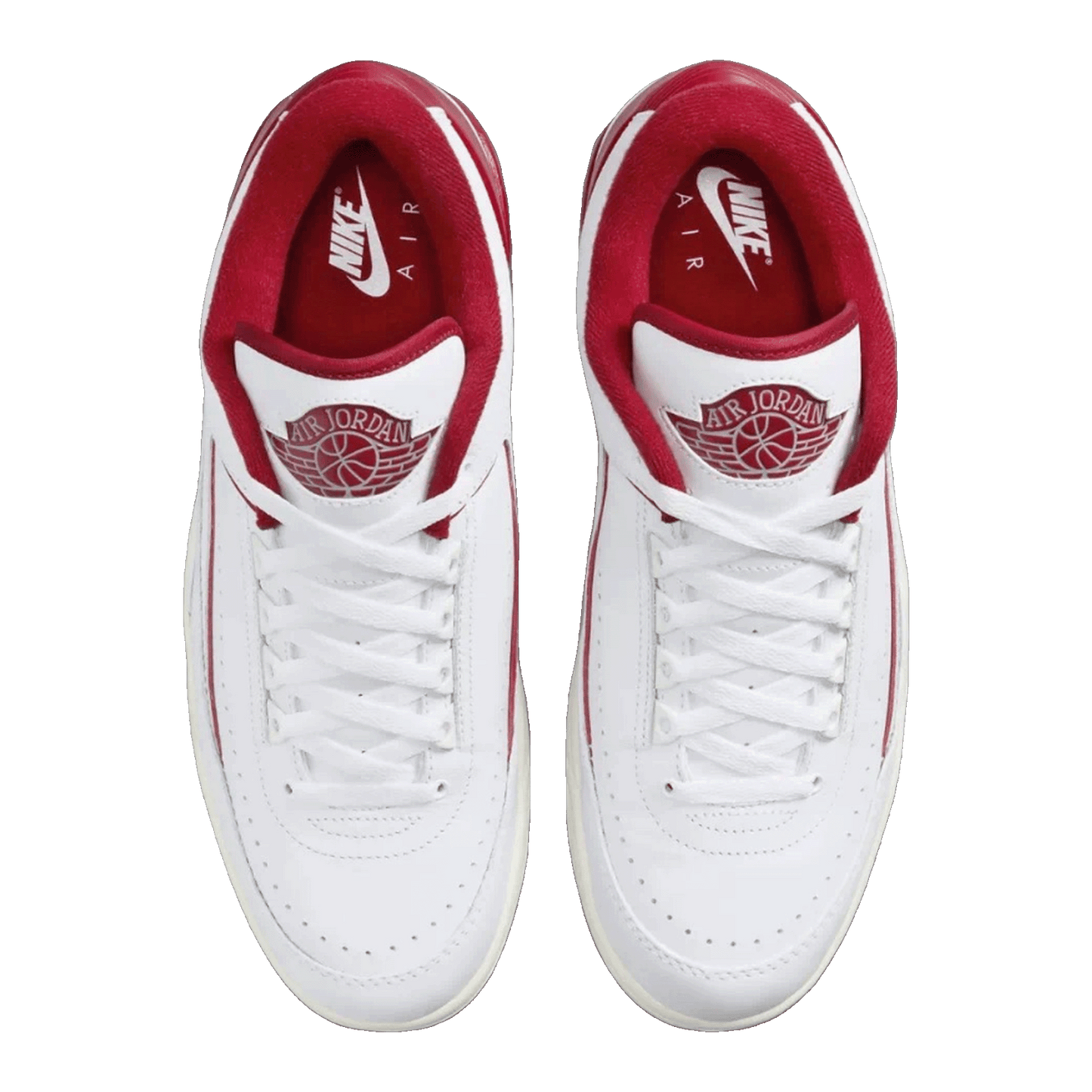 Nike Air Jordan 2/3 White Varsity Red (GS) Oben FD0384-161