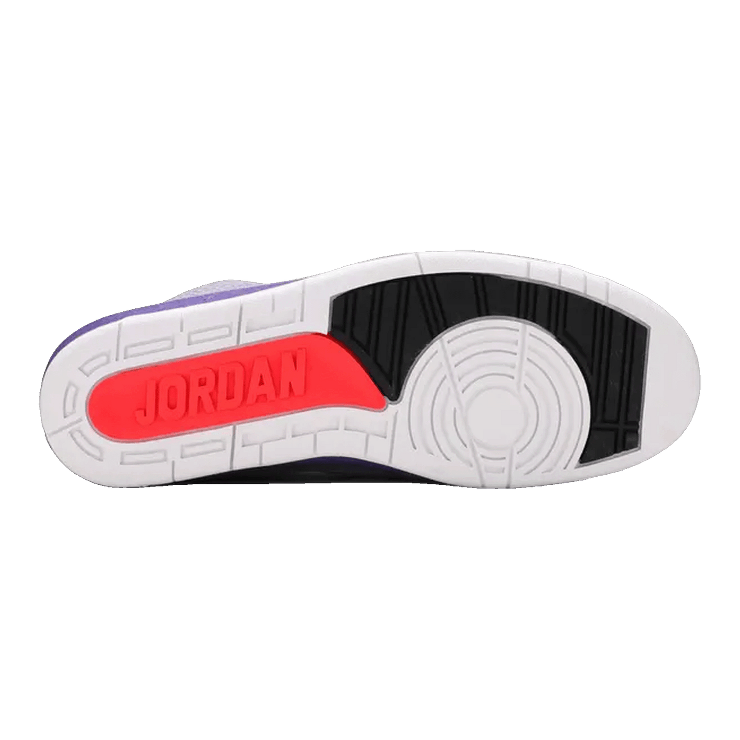 Nike Air Jordan 2 Retro Iron Purple Sohle