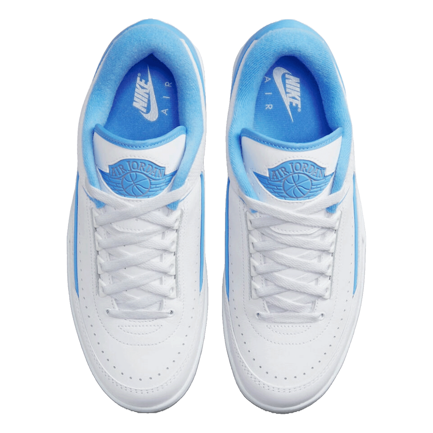Nike Air Jordan 2 Retro Low UNC Oben