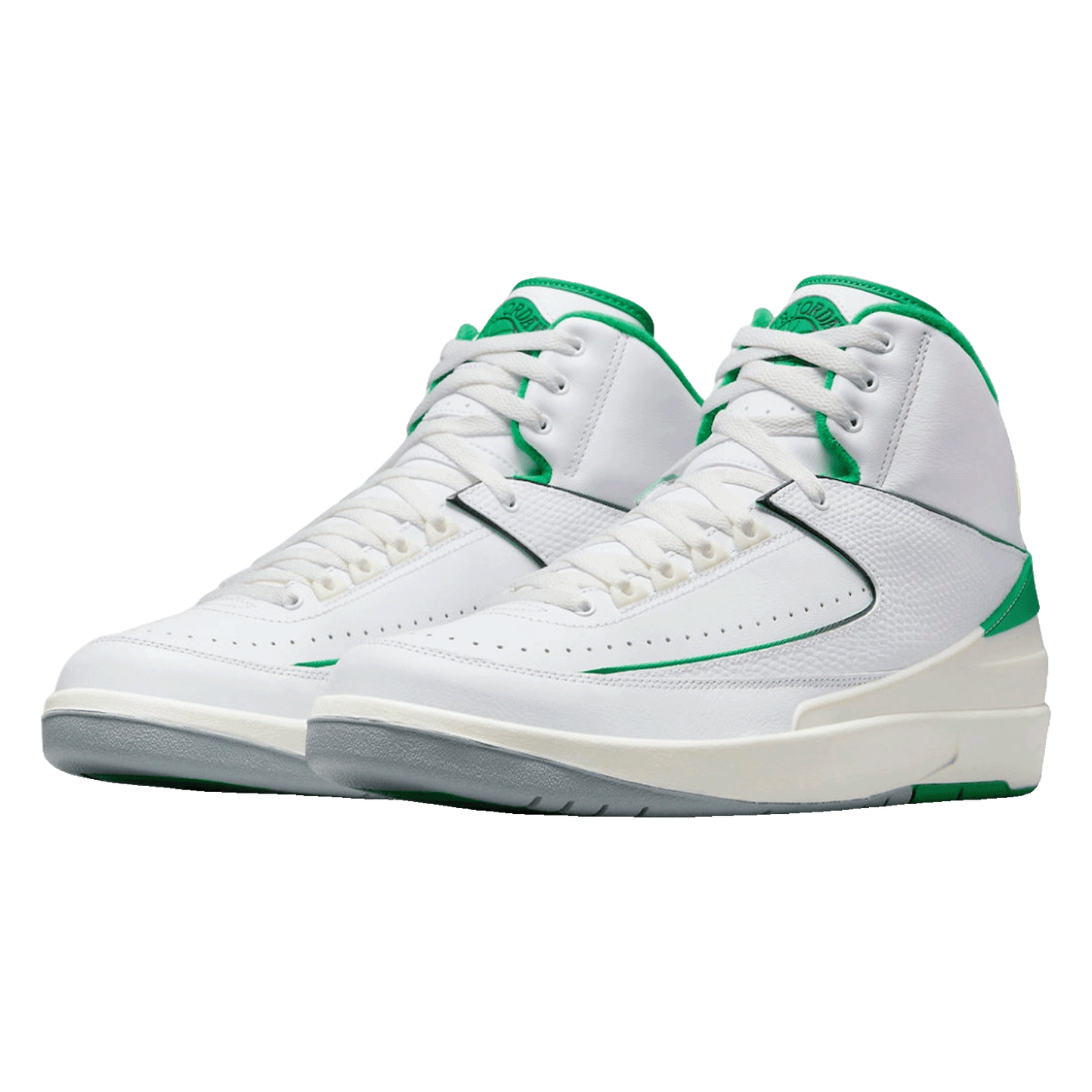 Nike Air Jordan 2 Retro Lucky Green Side