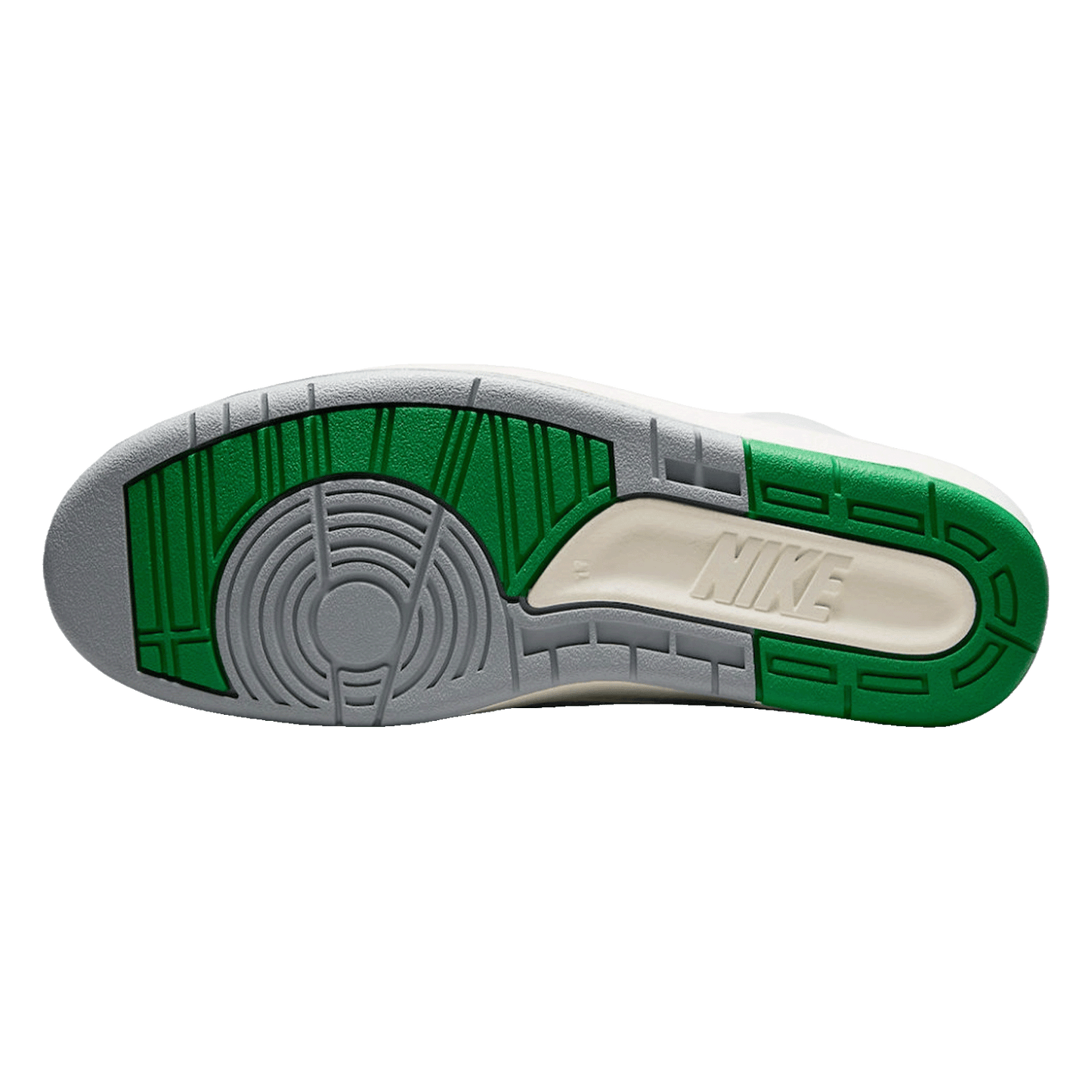 Nike Air Jordan 2 Retro Lucky Green Sohle