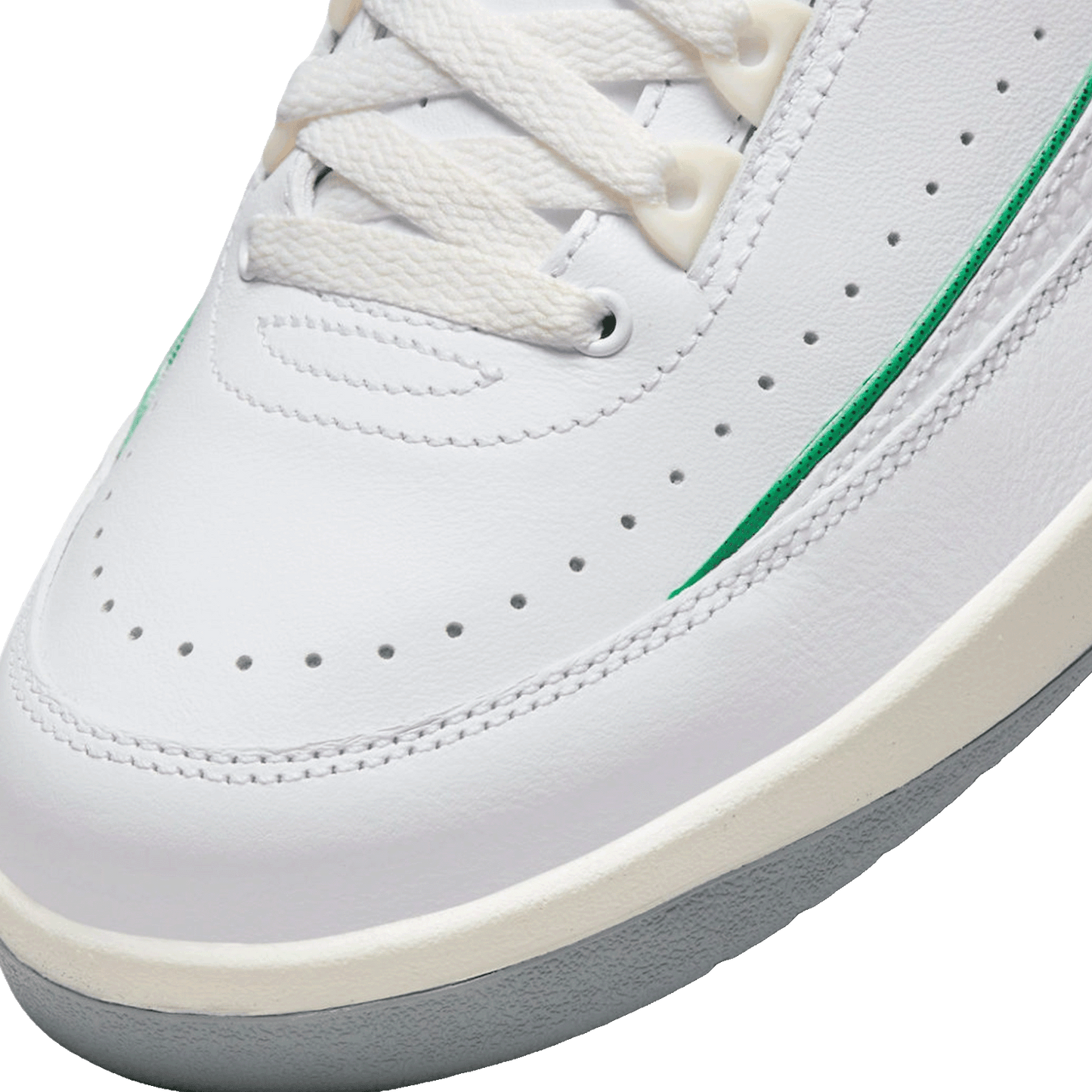 Nike Air Jordan 2 Retro Lucky Green Toe