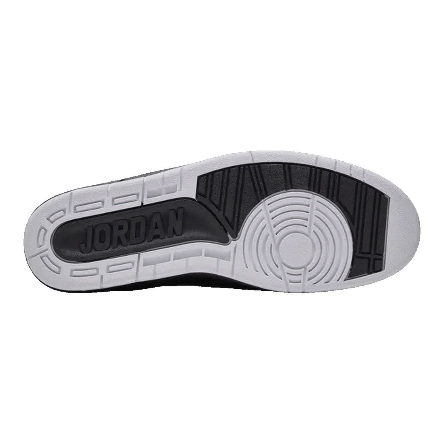 Nike Air Jordan 2 Retro QF Black White Sohle