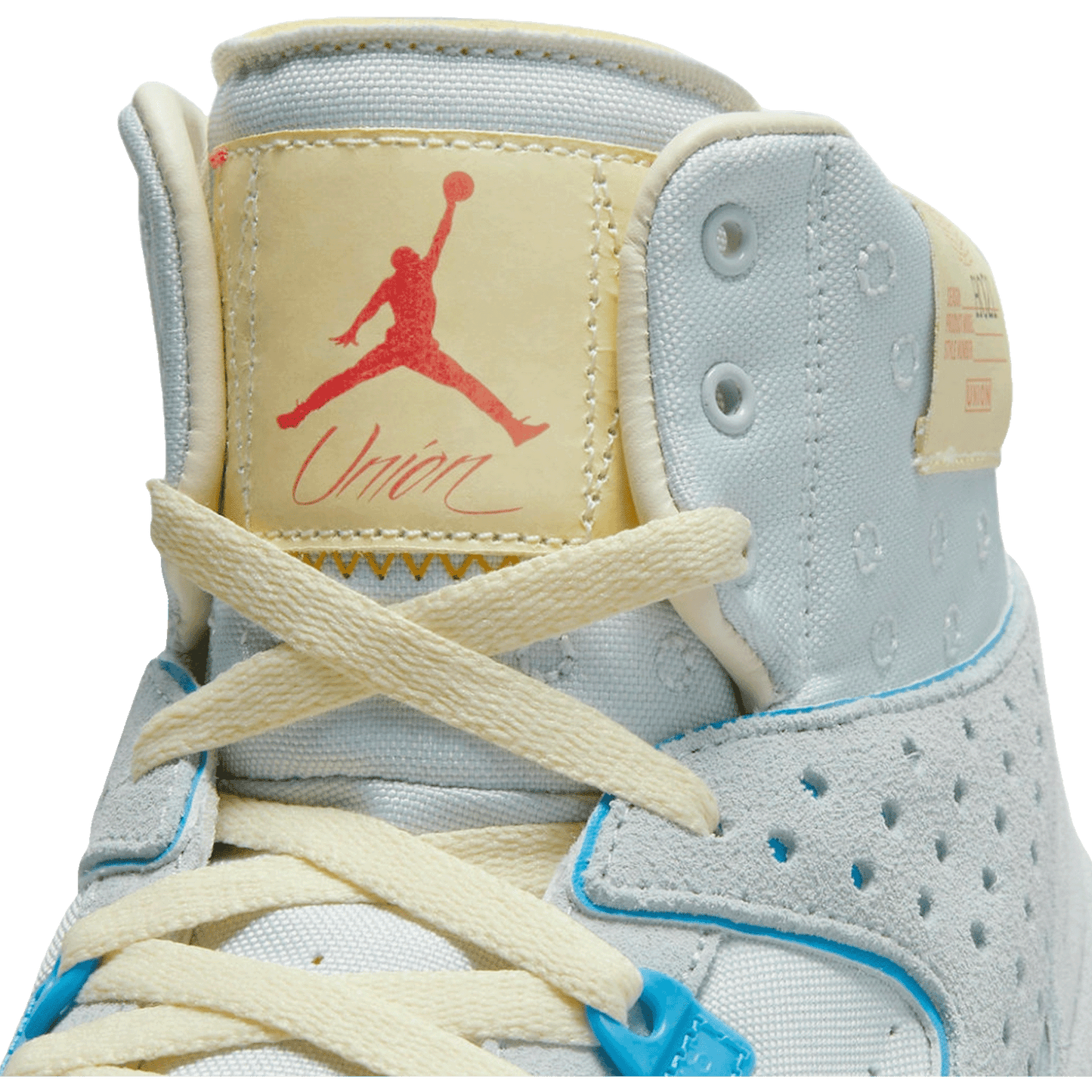 Nike Air Jordan 2 Retro SP Union Grey Fog Tongue