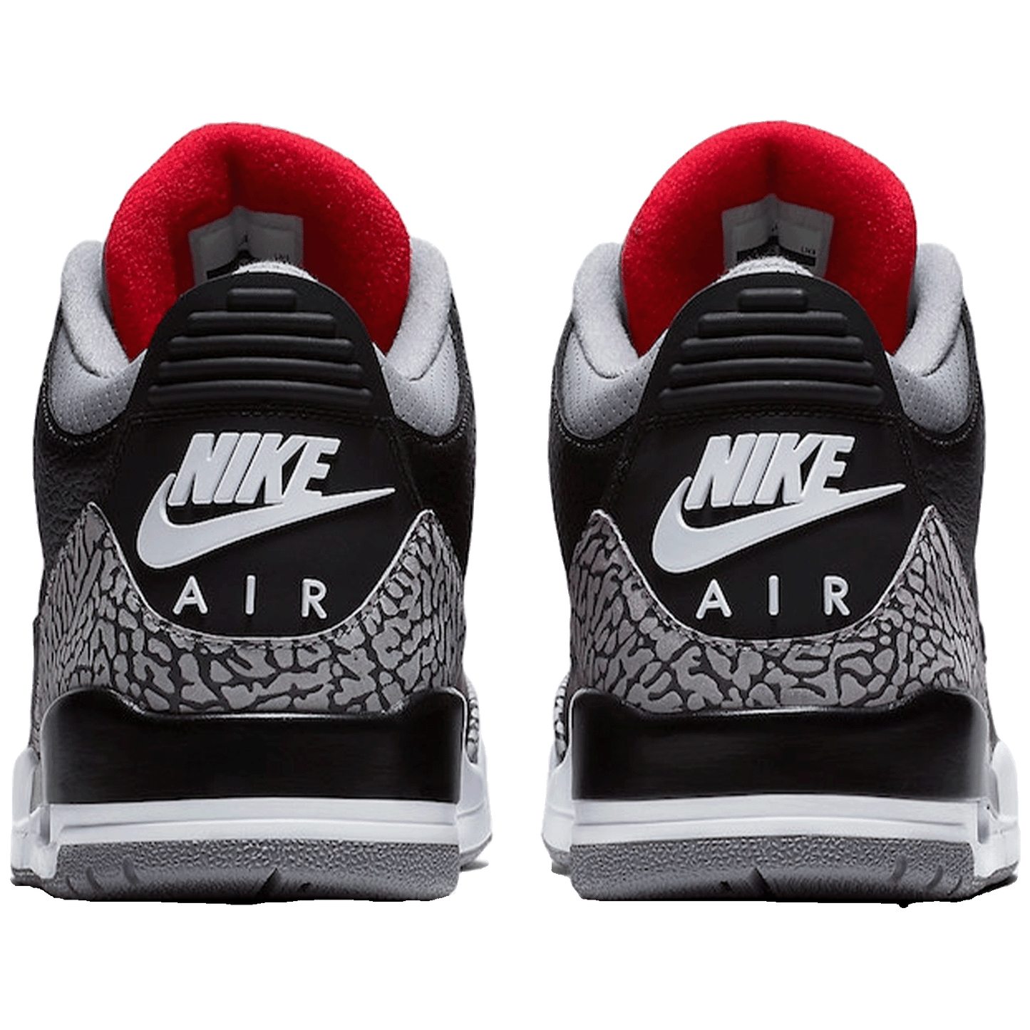 Nike Air Jordan 3 Retro Black Cement (2018) (GS) Back