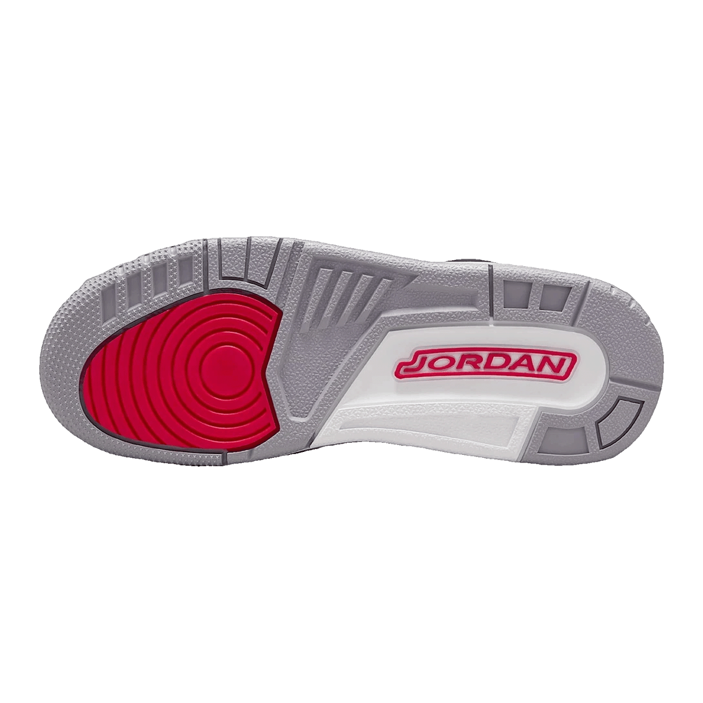 Nike Air Jordan 3 Retro Black Cement (2024) (GS) Sohle DM0967-010