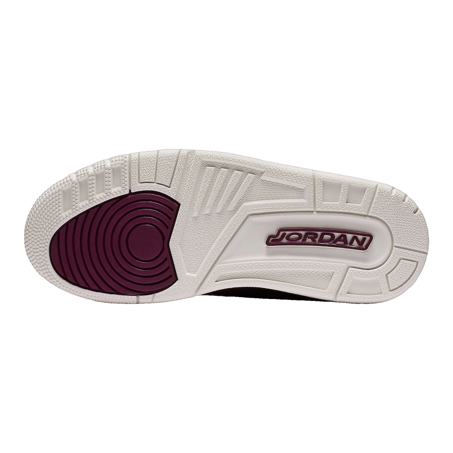 Nike Air Jordan 3 Retro Bordeaux (W) Sohle AH7859-600