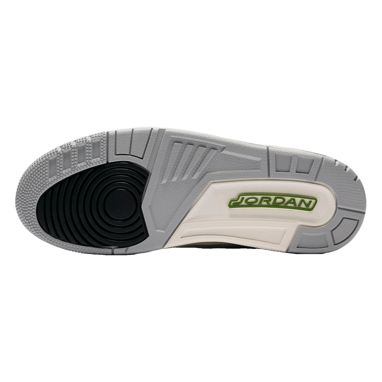 Nike Air Jordan 3 Retro Chlorophyll Sohle