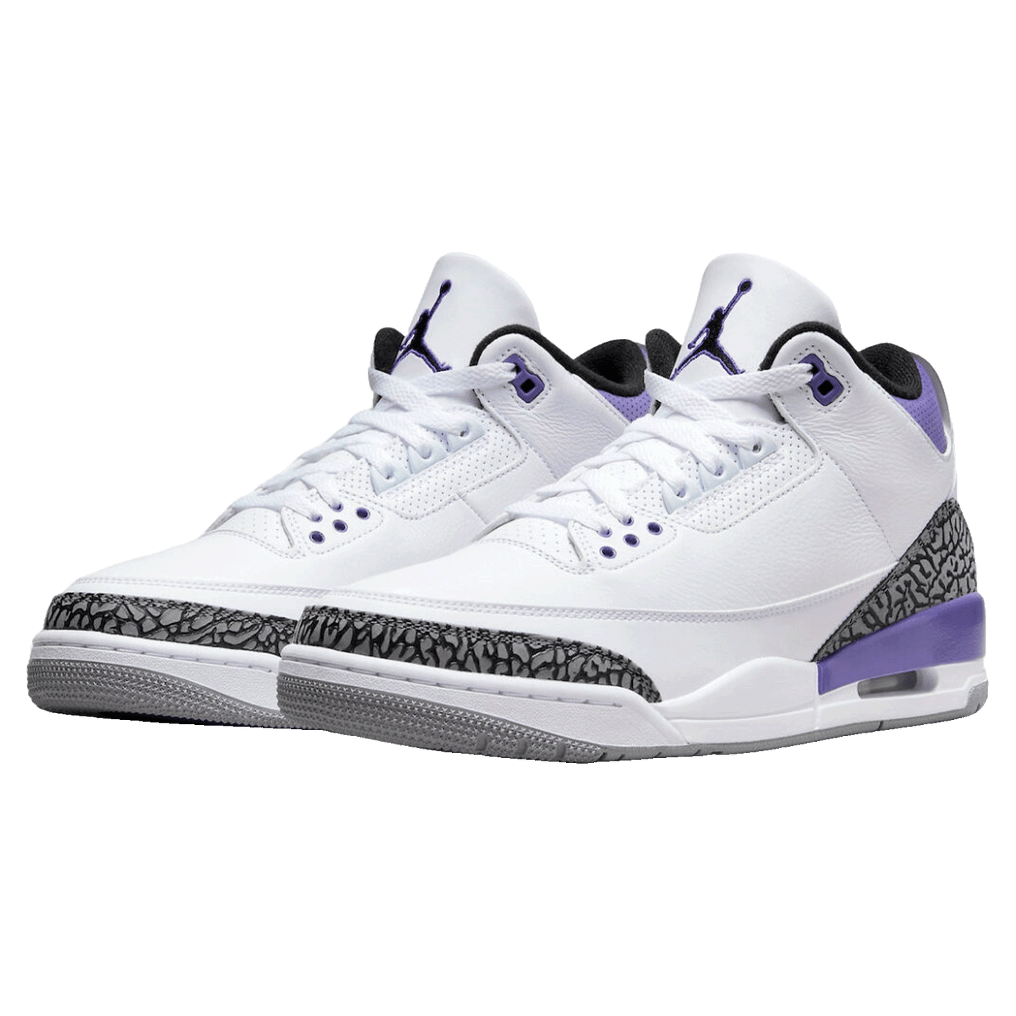 Nike Air Jordan 3 Retro Dark Iris (GS) Side