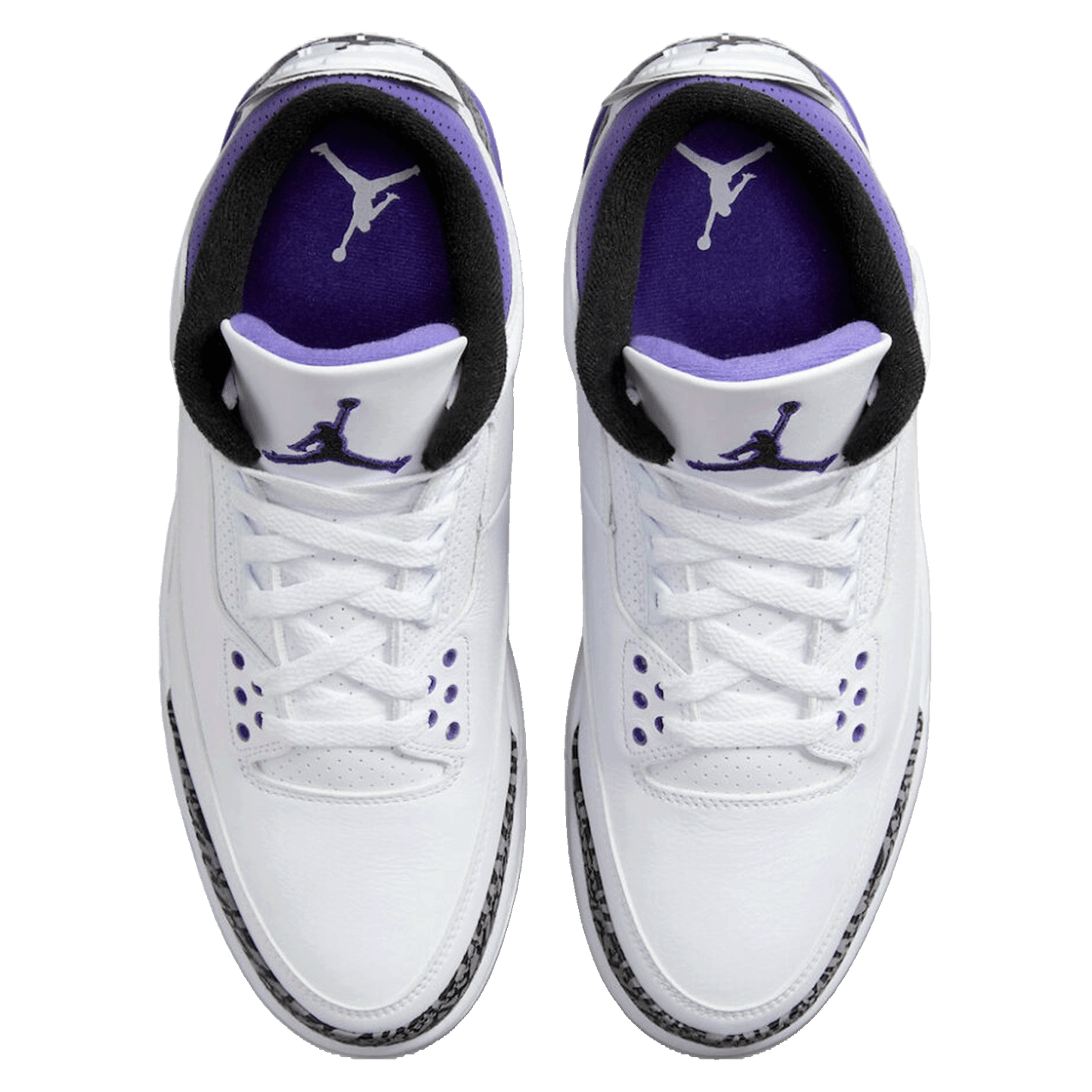 Nike Air Jordan 3 Retro Dark Iris Oben
