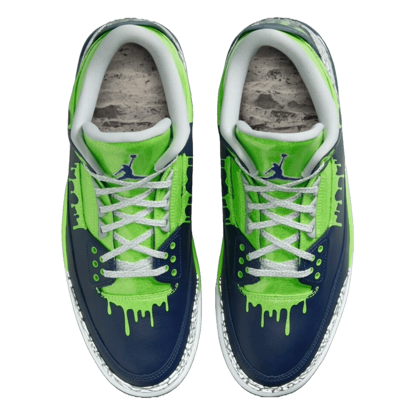Nike Air Jordan 3 Retro Doernbecher Hugo Oben