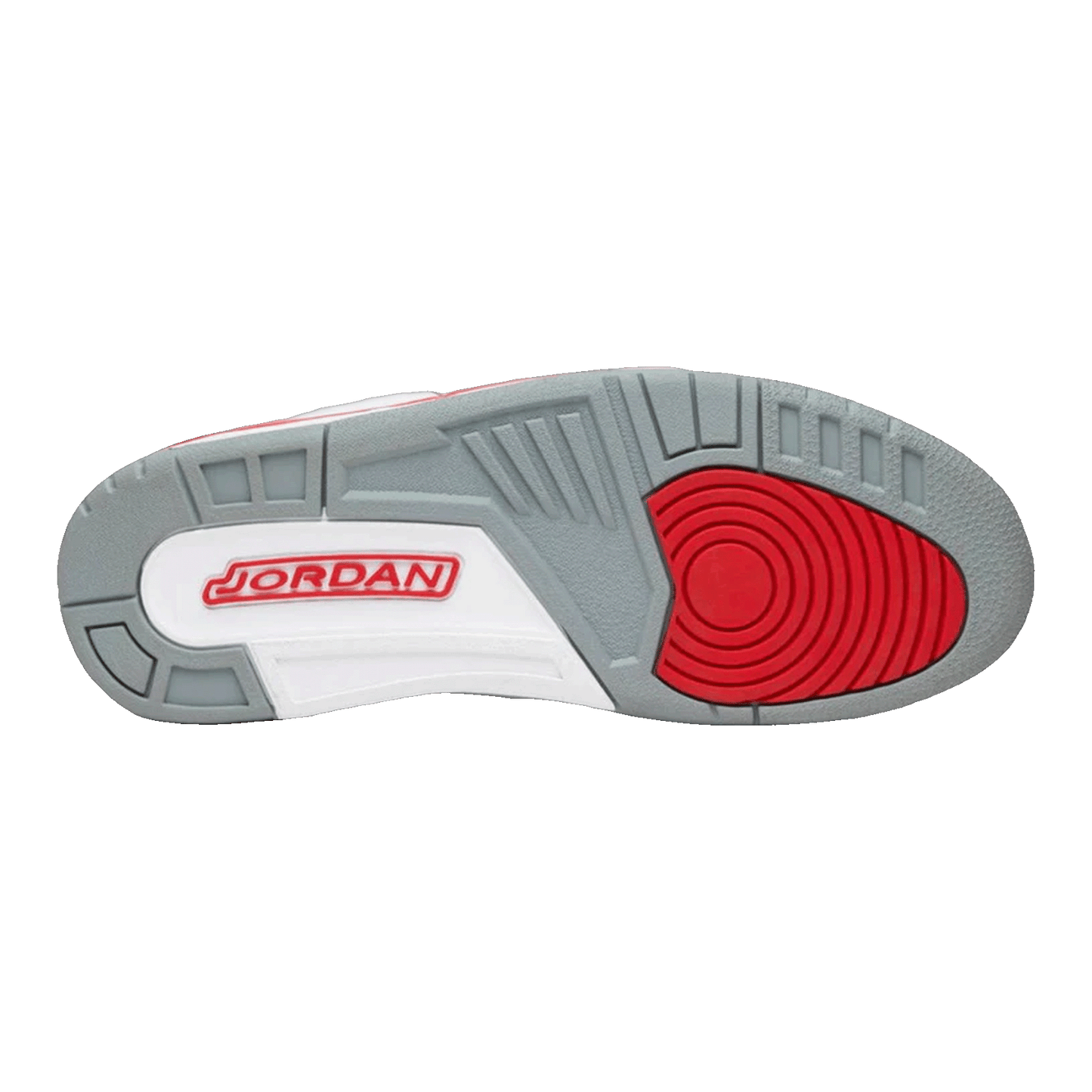 Nike Air Jordan 3 Retro Fire Red (2007) Sohle 136064-161