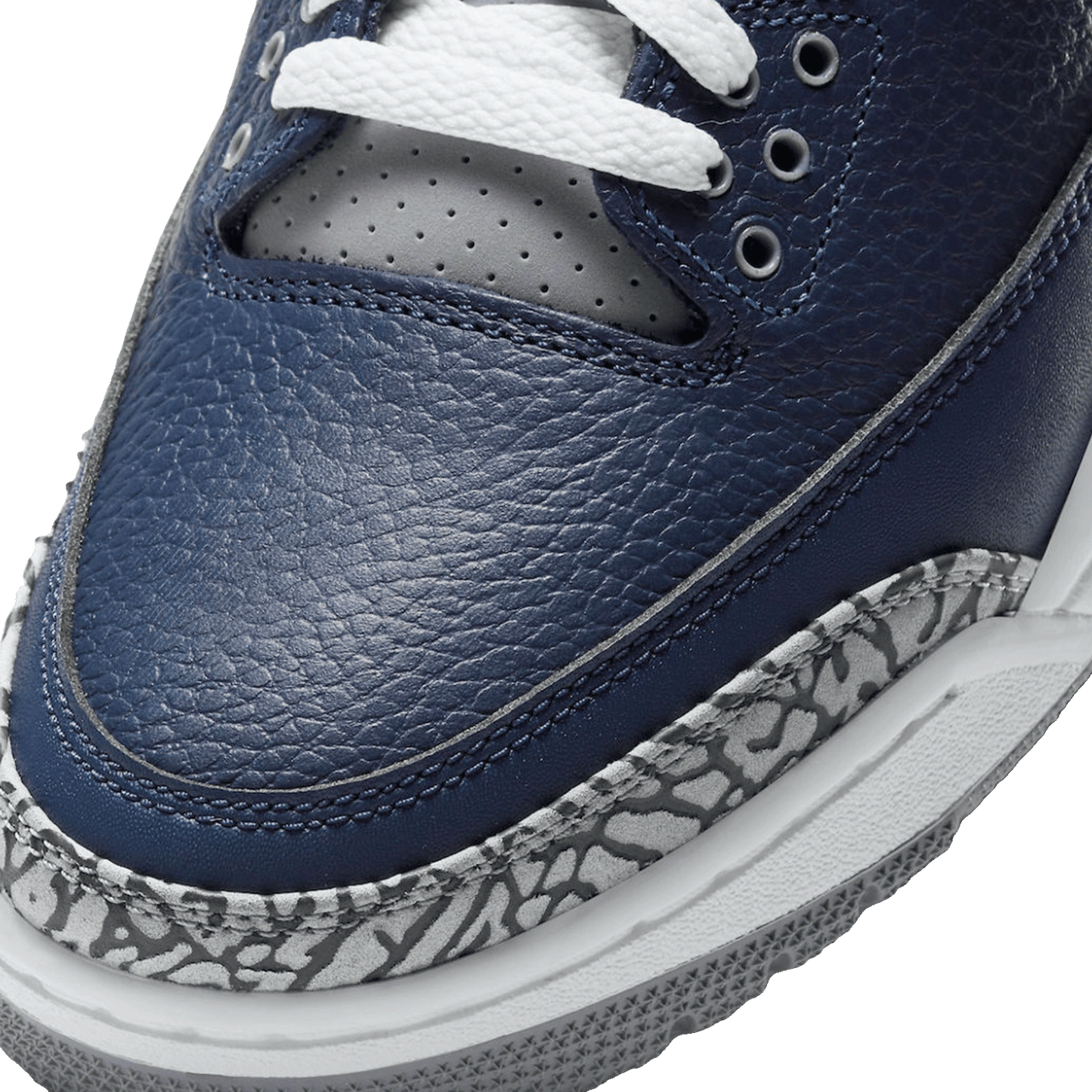 Nike Air Jordan 3 Retro Georgetown (2021) (GS) Toe