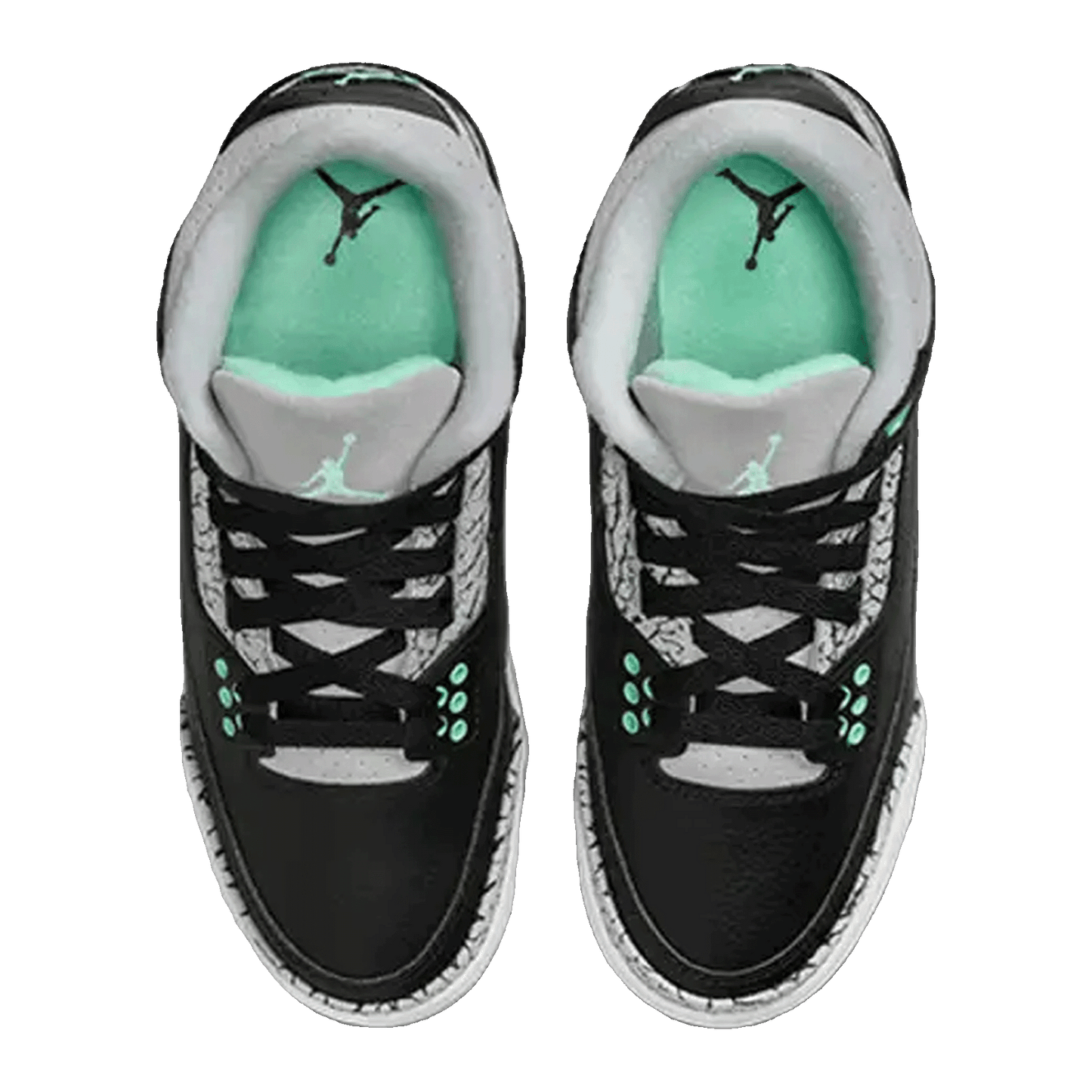 Nike Air Jordan 3 Retro Green Glow (GS) Oben DM0967-031
