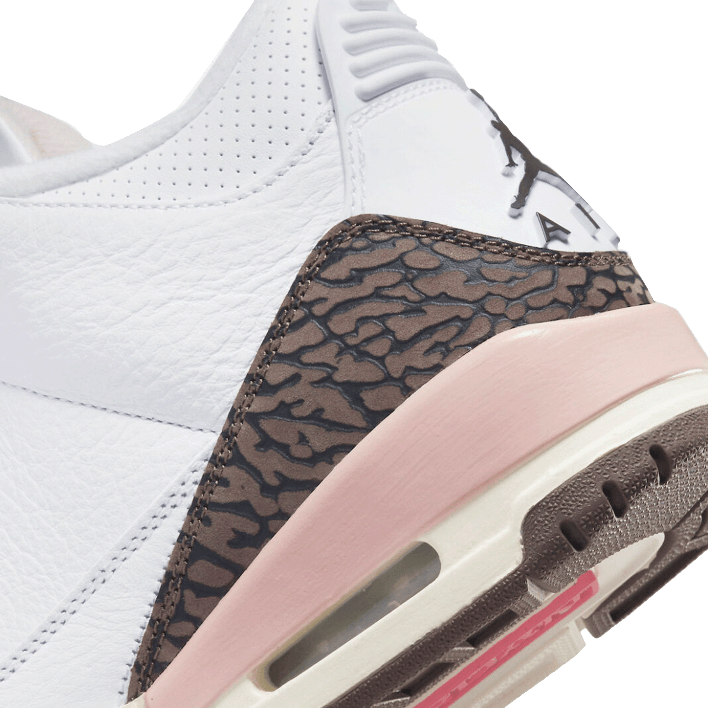 Nike Air Jordan 3 Retro Neapolitan Dark Mocha (W) Back 2