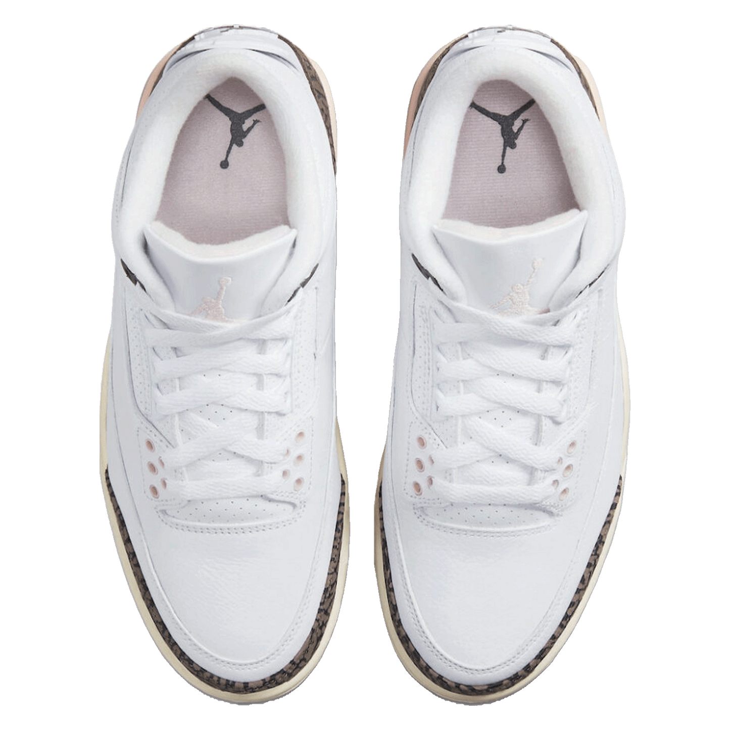 Nike Air Jordan 3 Retro Neapolitan Dark Mocha (W) Oben