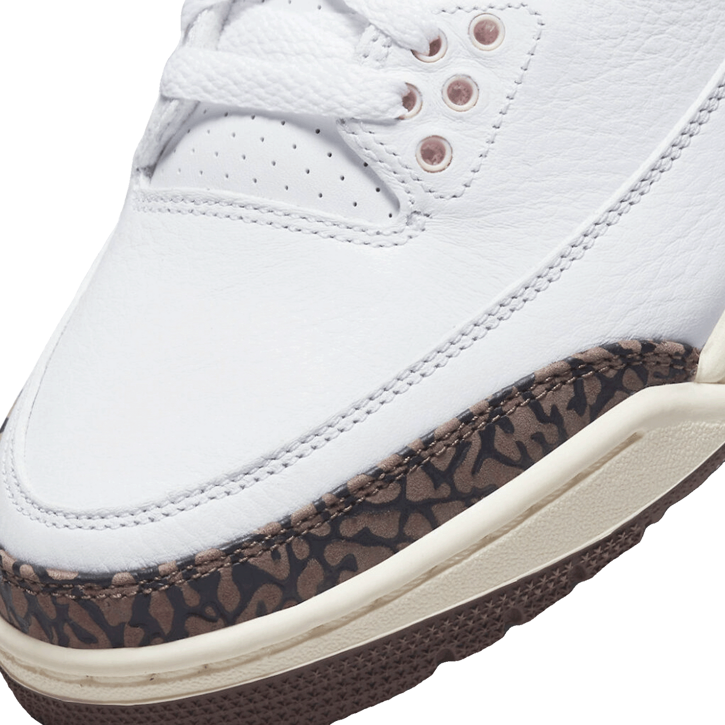 Nike Air Jordan 3 Retro Neapolitan Dark Mocha (W) Toe