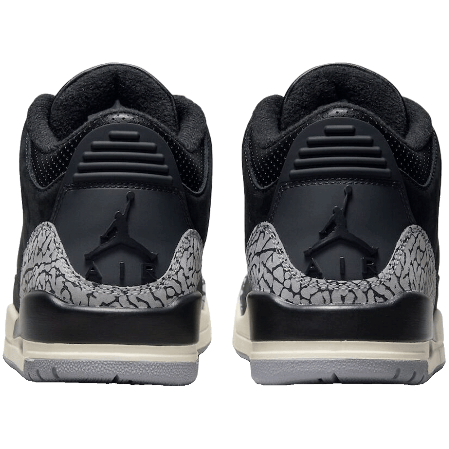 Nike Air Jordan 3 Retro Off Noir (W) Back