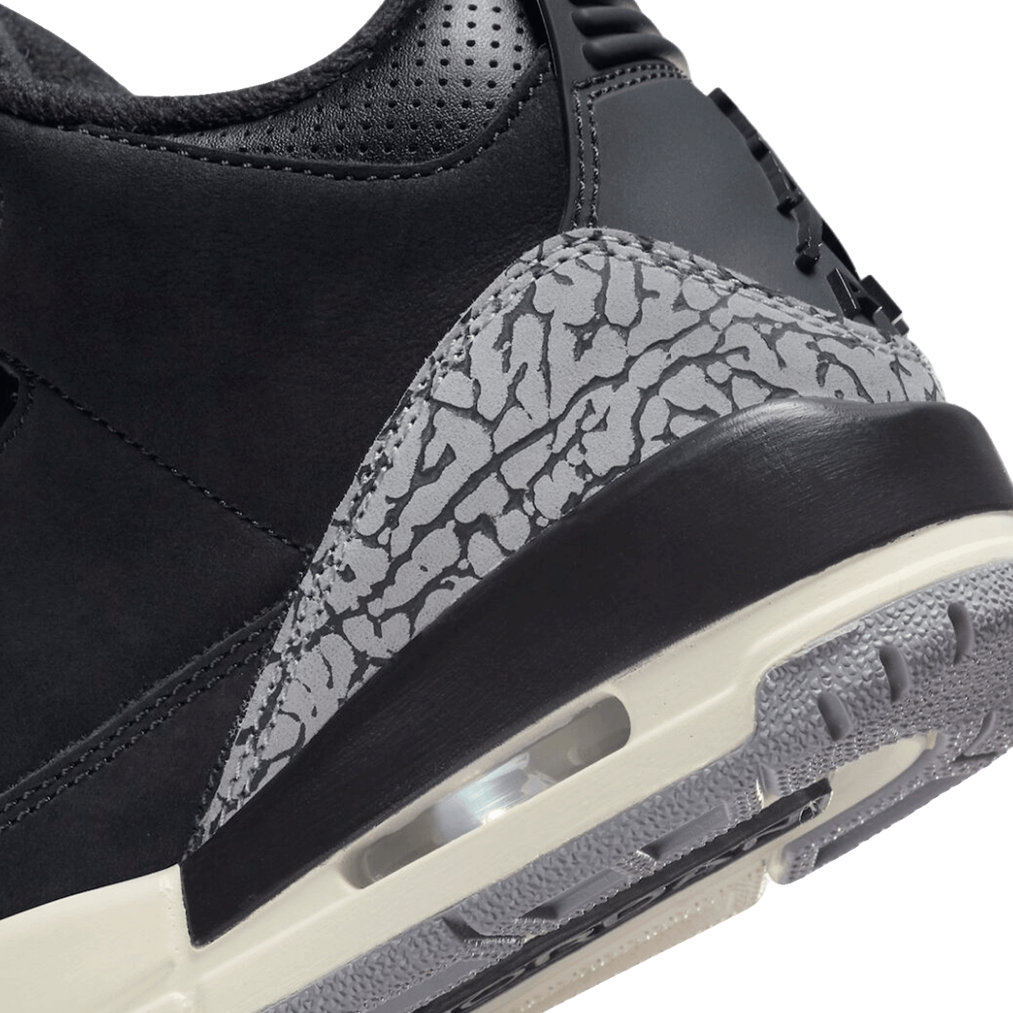 Nike Air Jordan 3 Retro Off Noir (W) Back 2