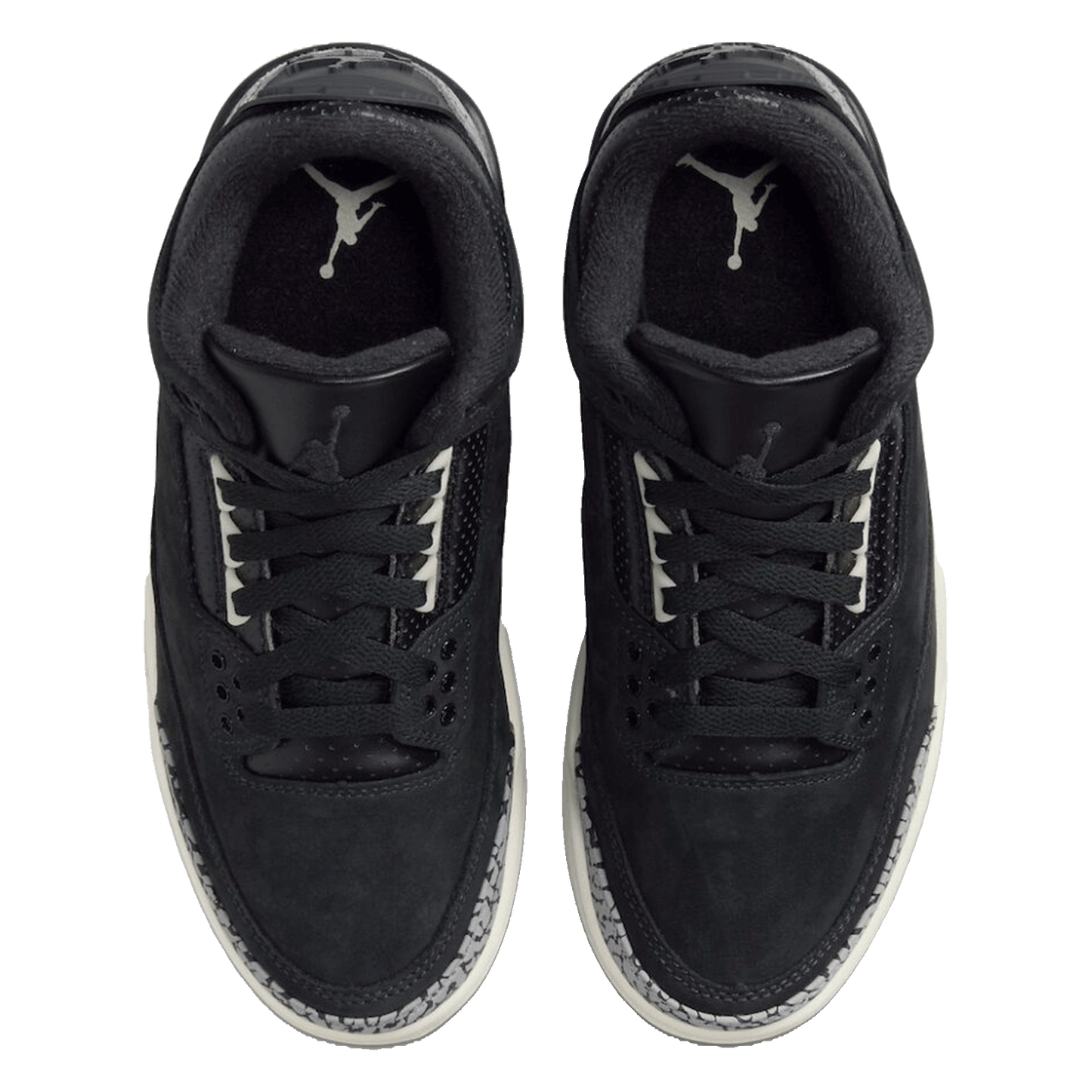 Nike Air Jordan 3 Retro Off Noir (W) Oben