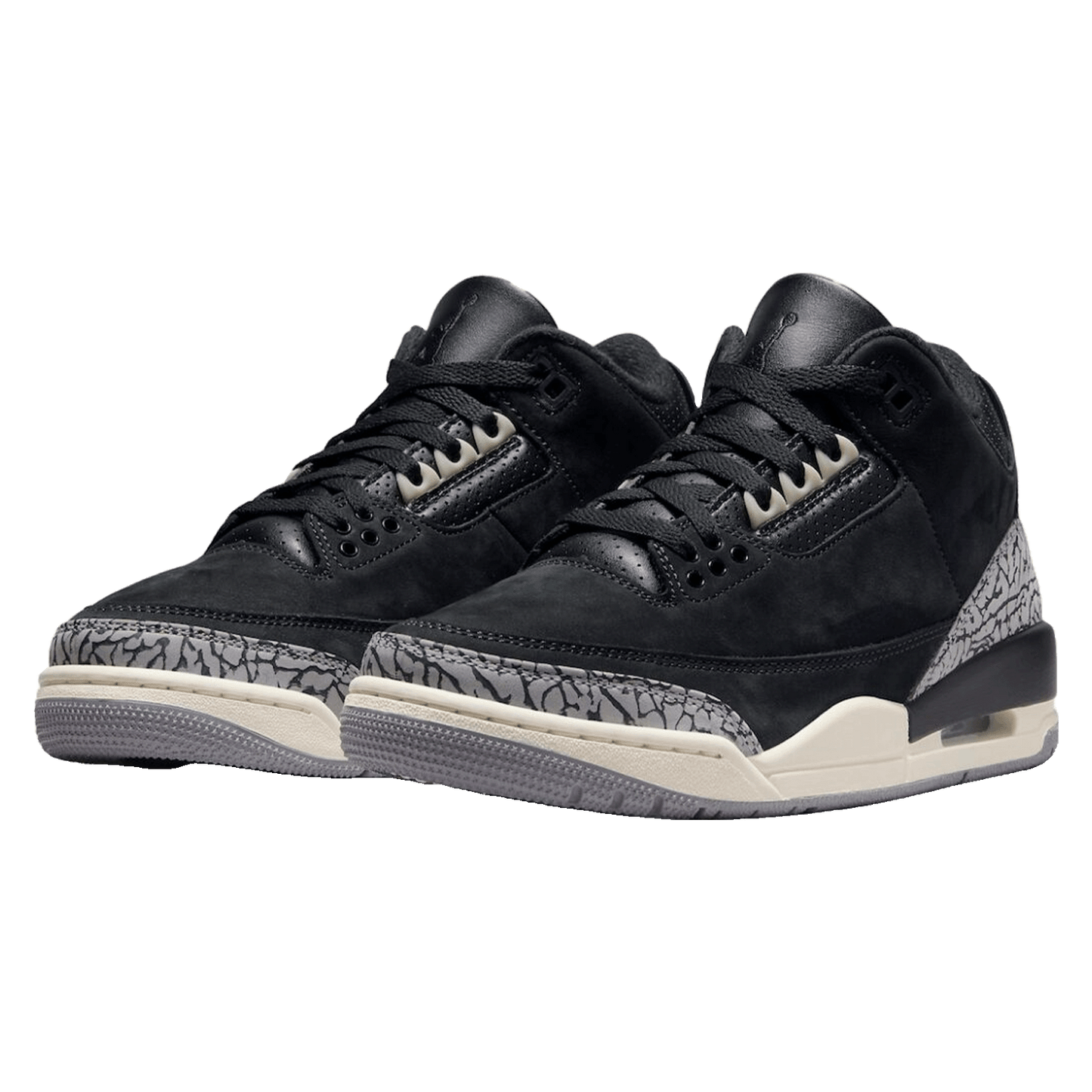 Nike Air Jordan 3 Retro Off Noir (W) Side