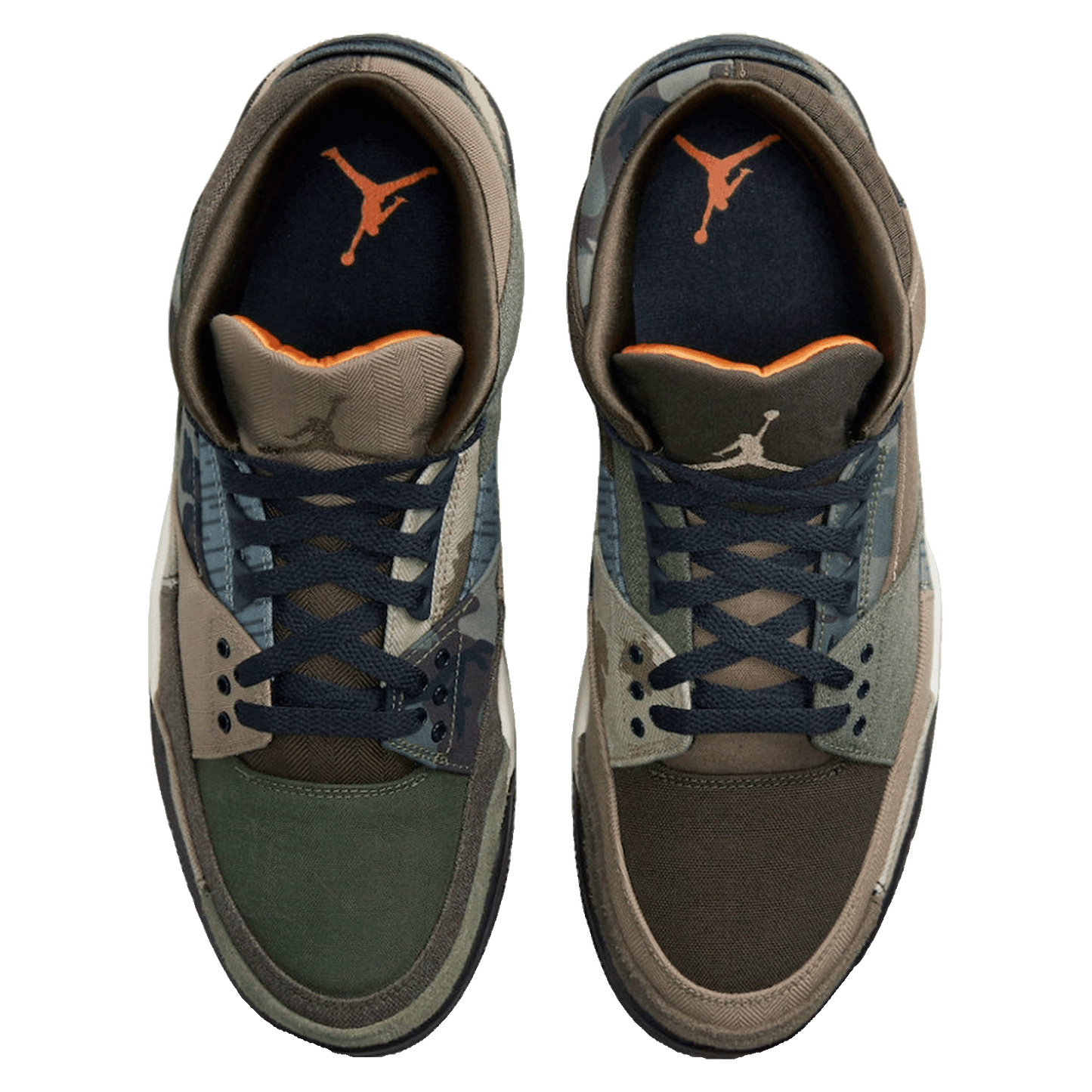 Nike Air Jordan 3 Retro Patchwork Camo Oben