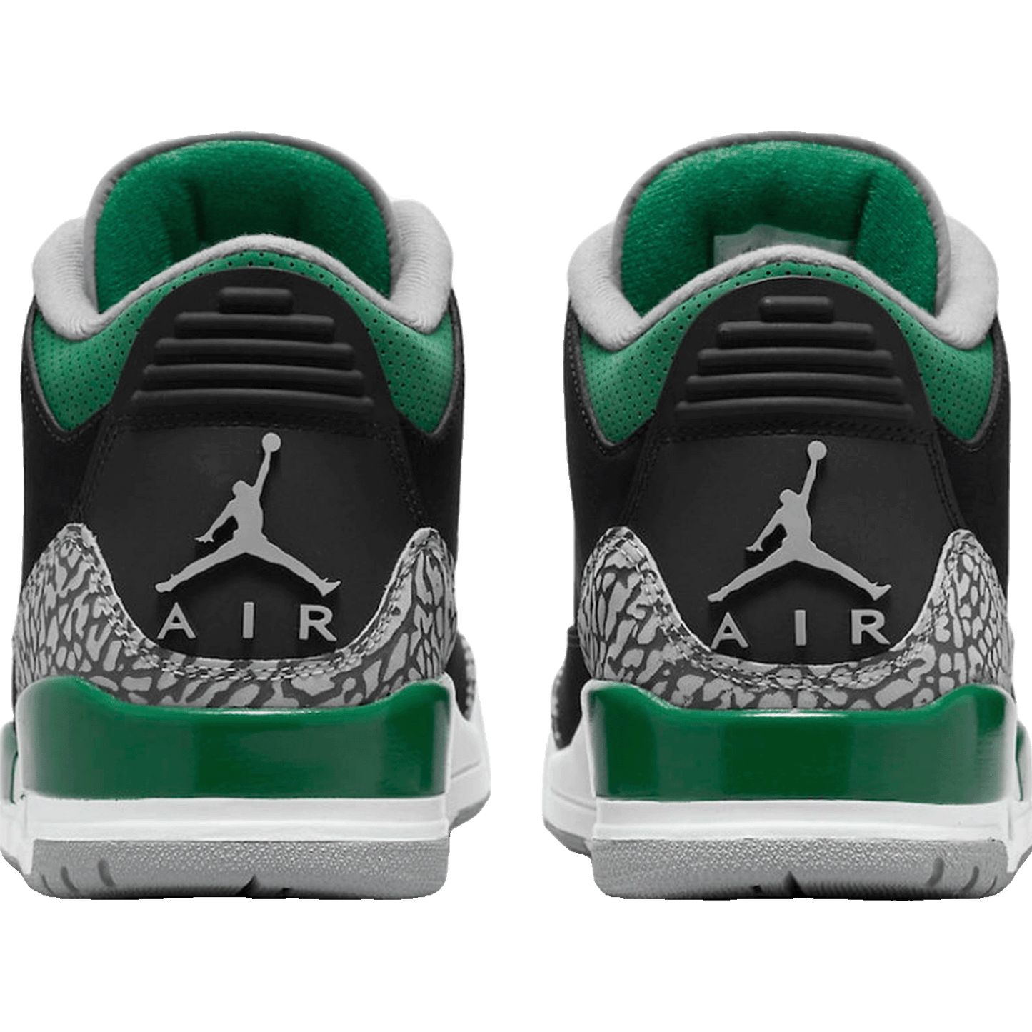 Nike Air Jordan 3 Retro Pine Green Back