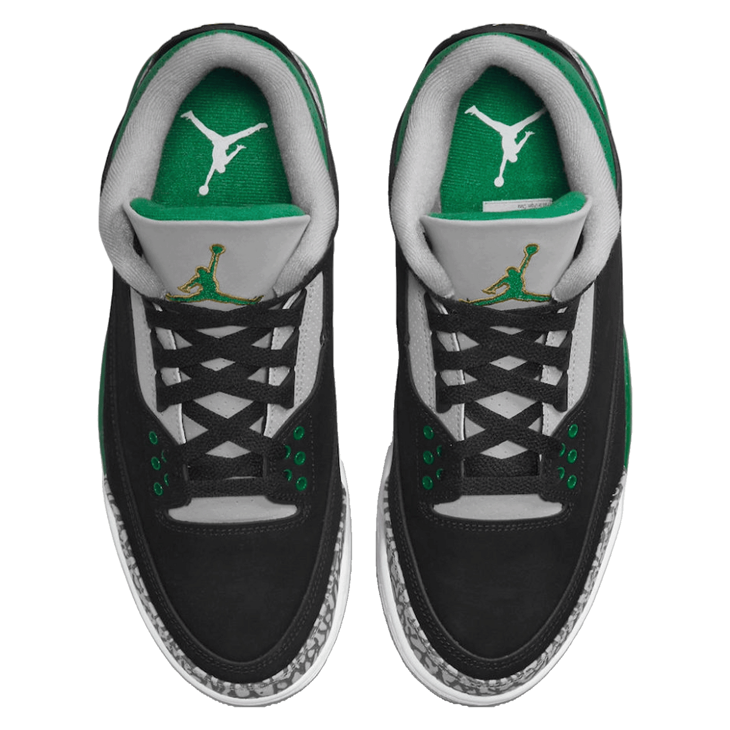 Nike Air Jordan 3 Retro Pine Green (GS) Oben