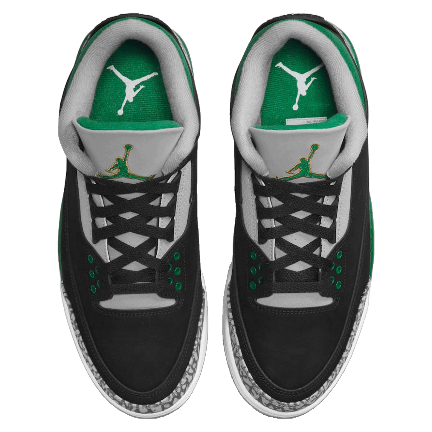 Nike Air Jordan 3 Retro Pine Green Oben