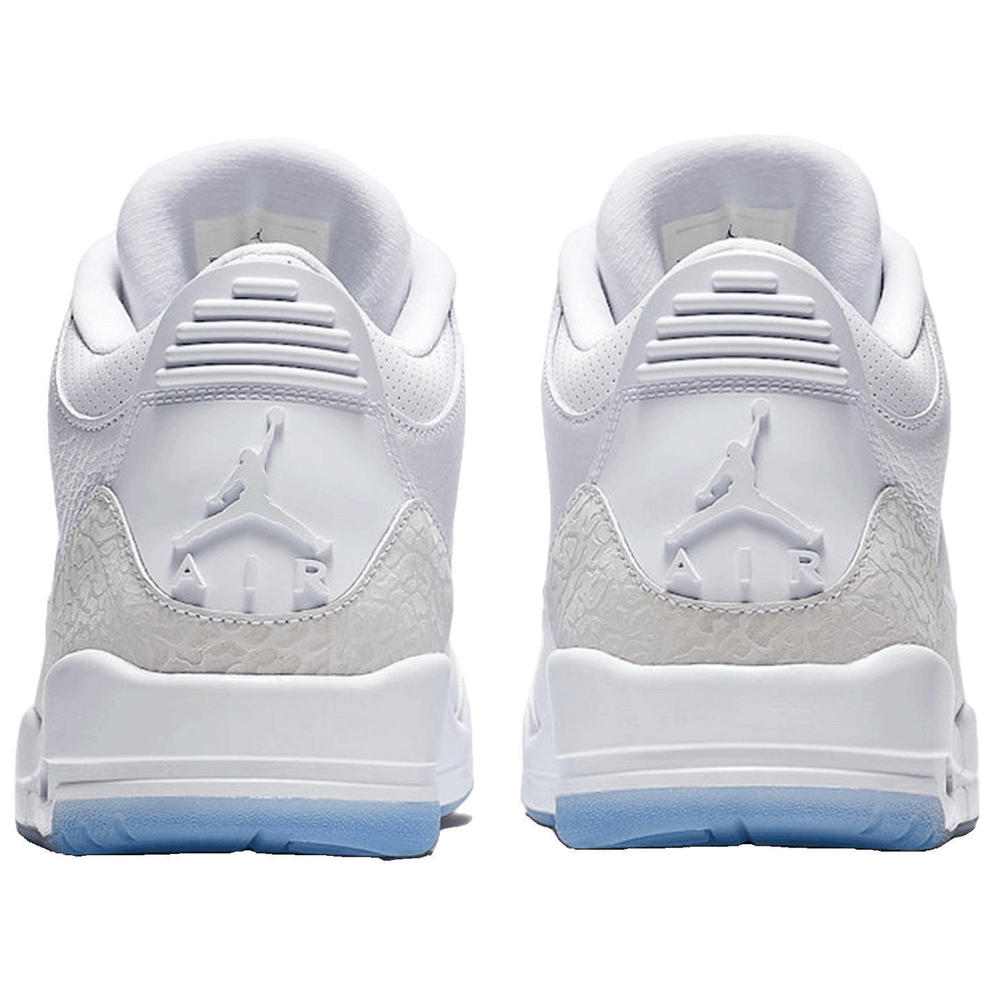 Nike Air Jordan 3 Retro Pure White (2018) Back