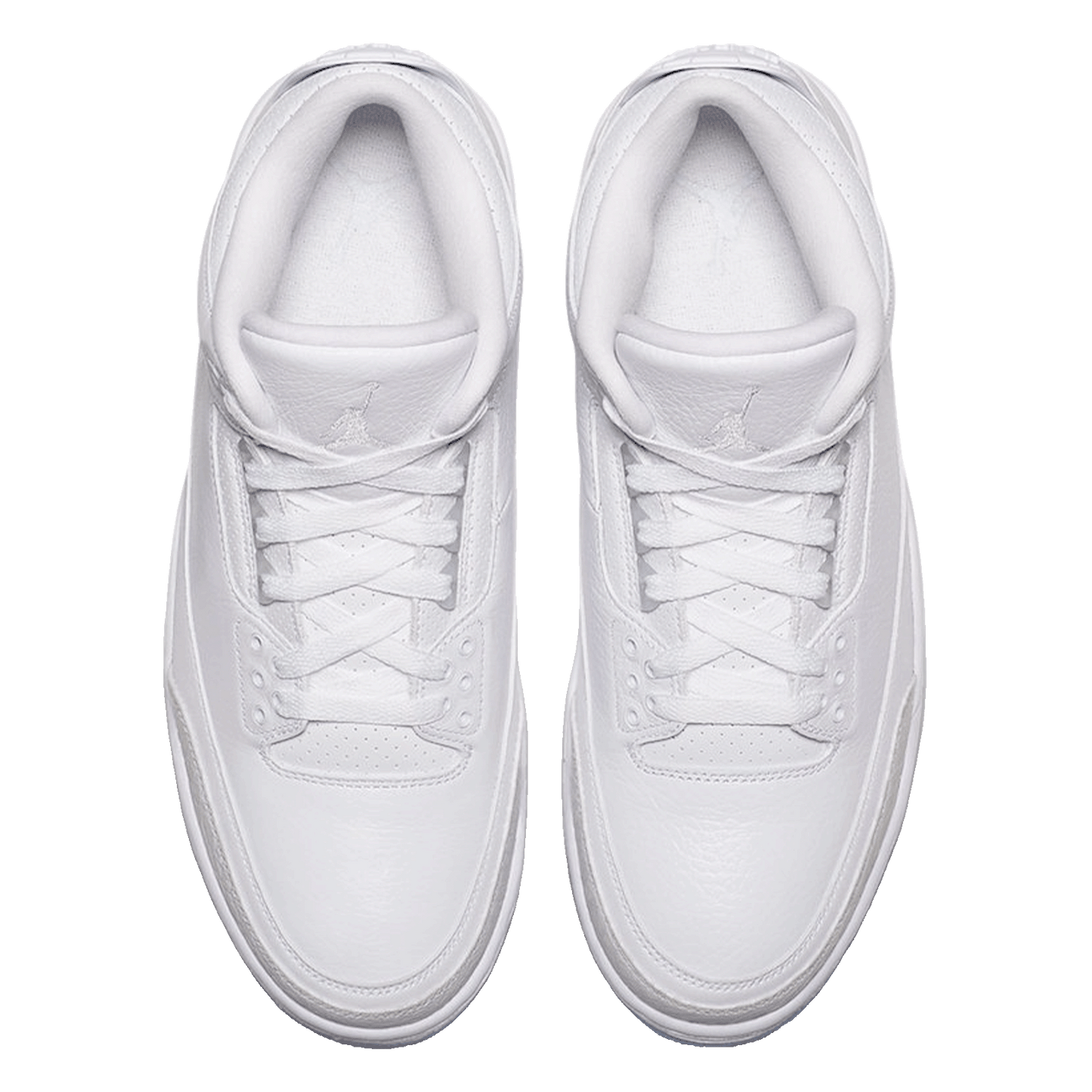 Nike Air Jordan 3 Retro Pure White (2018) Oben